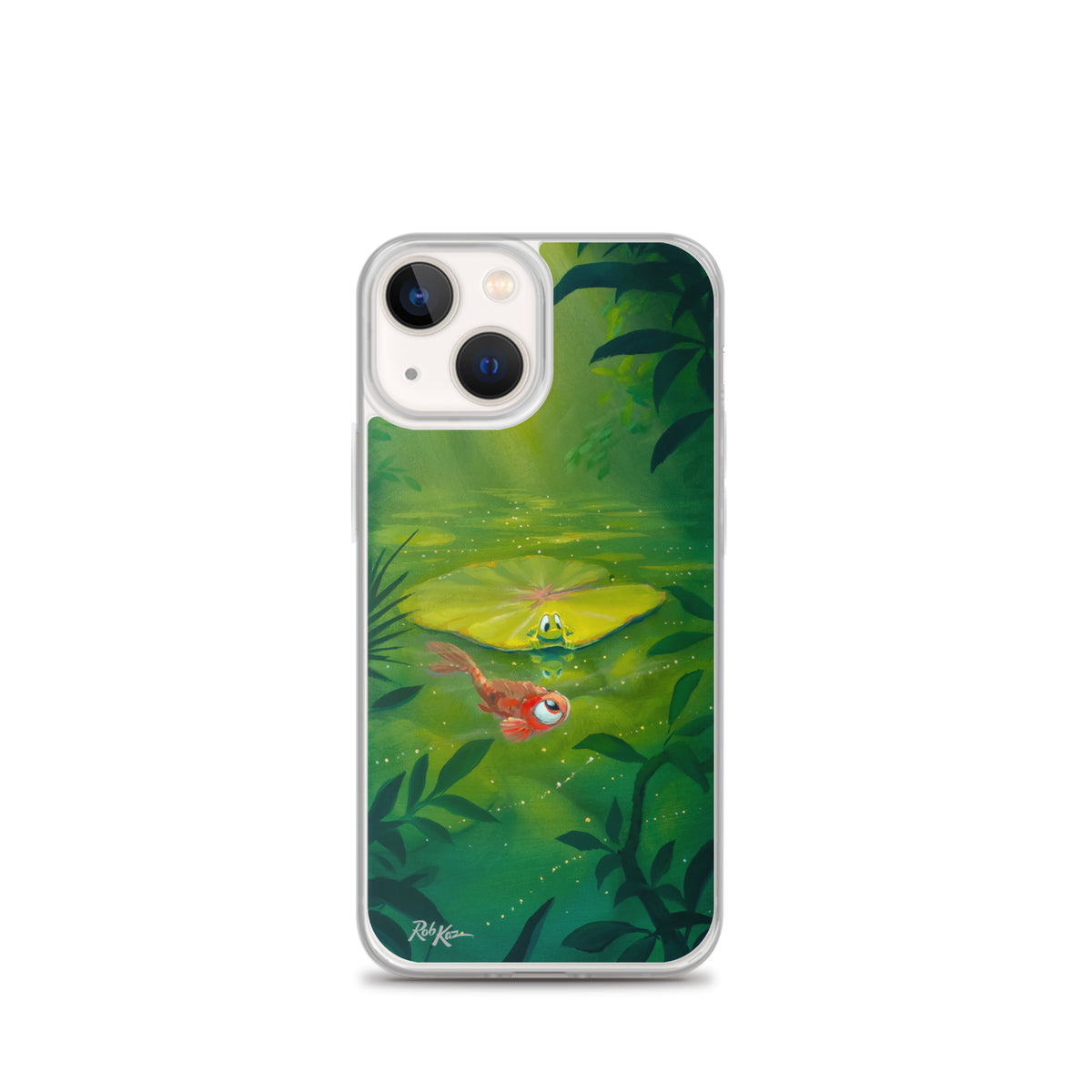 iPhone case featuring Red Koi by Rob Kaz