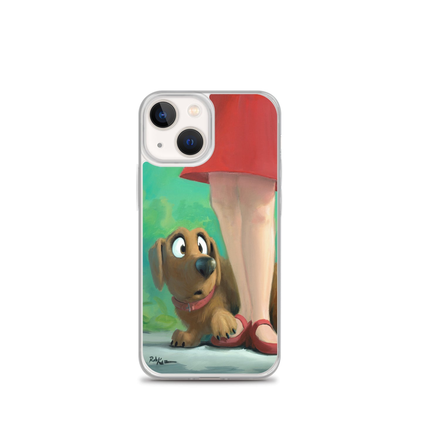 iPhone case featuring Brave Little Boy by Rob Kaz