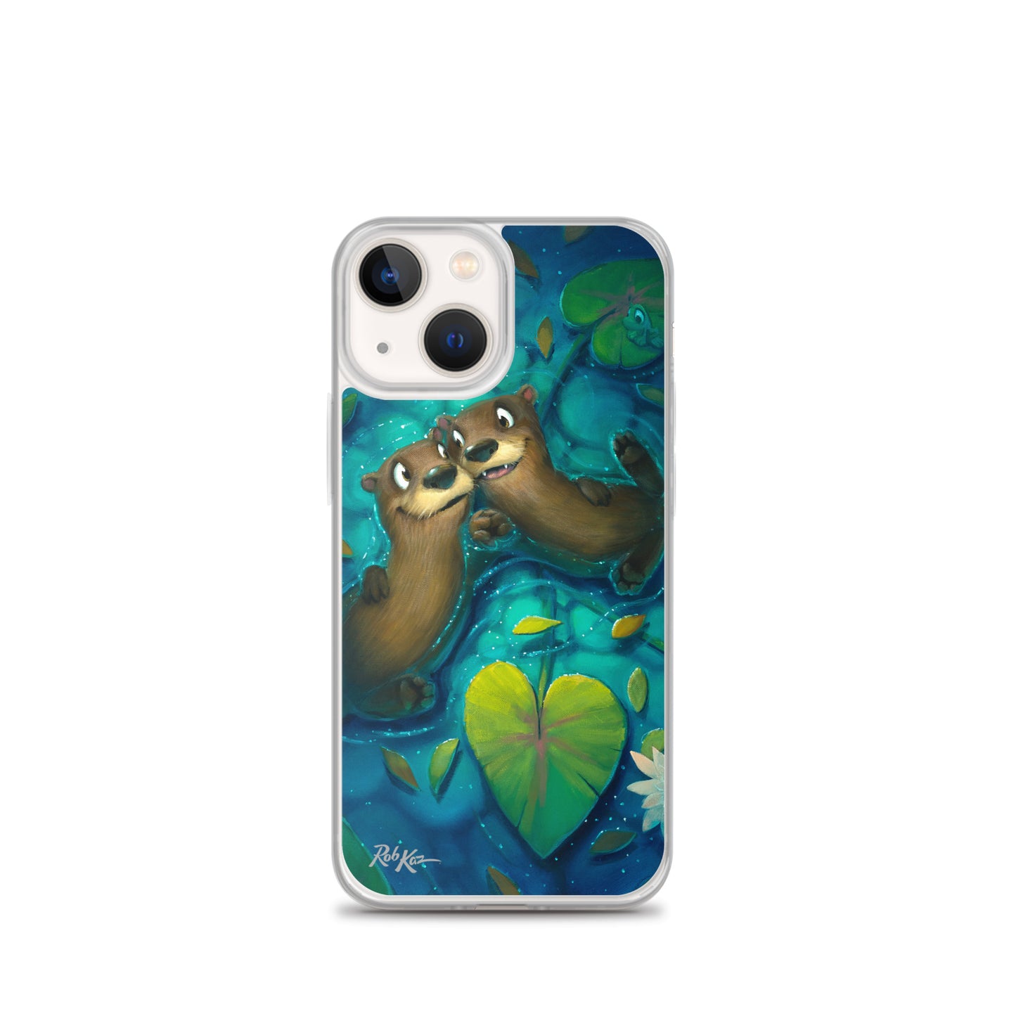 iPhone case featuring Significant Otter by Rob Kaz