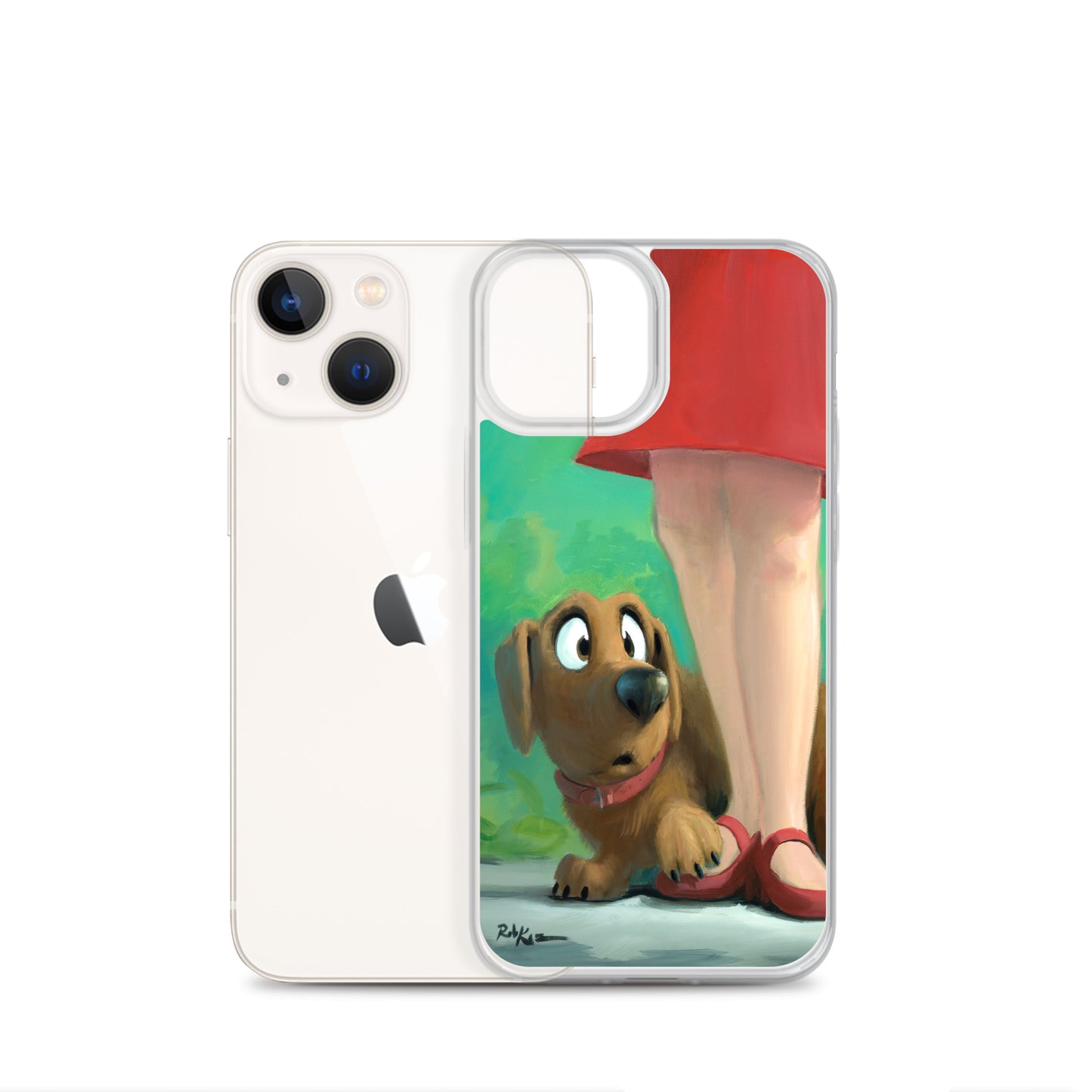 iPhone case featuring Brave Little Boy by Rob Kaz