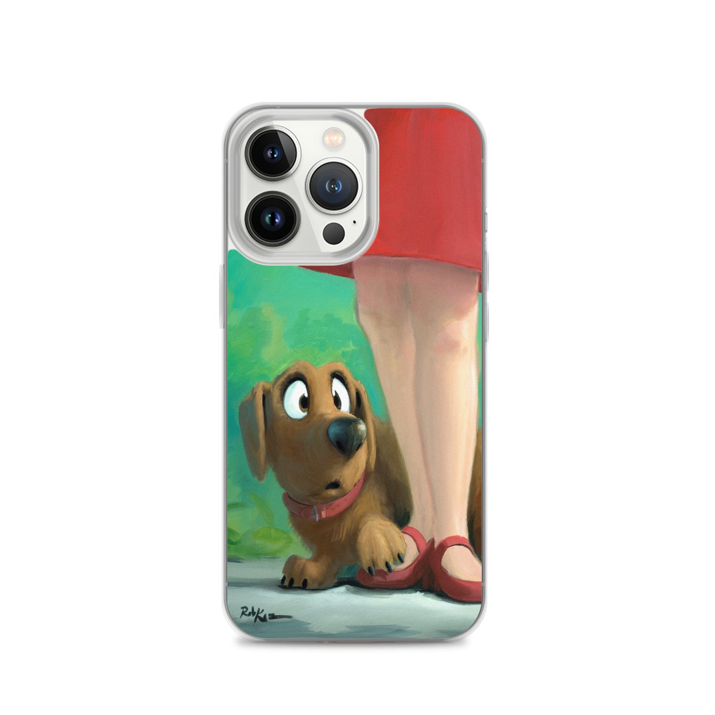 iPhone case featuring Brave Little Boy by Rob Kaz