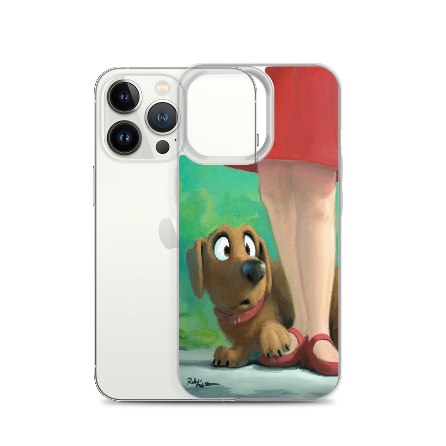 iPhone case featuring Brave Little Boy by Rob Kaz