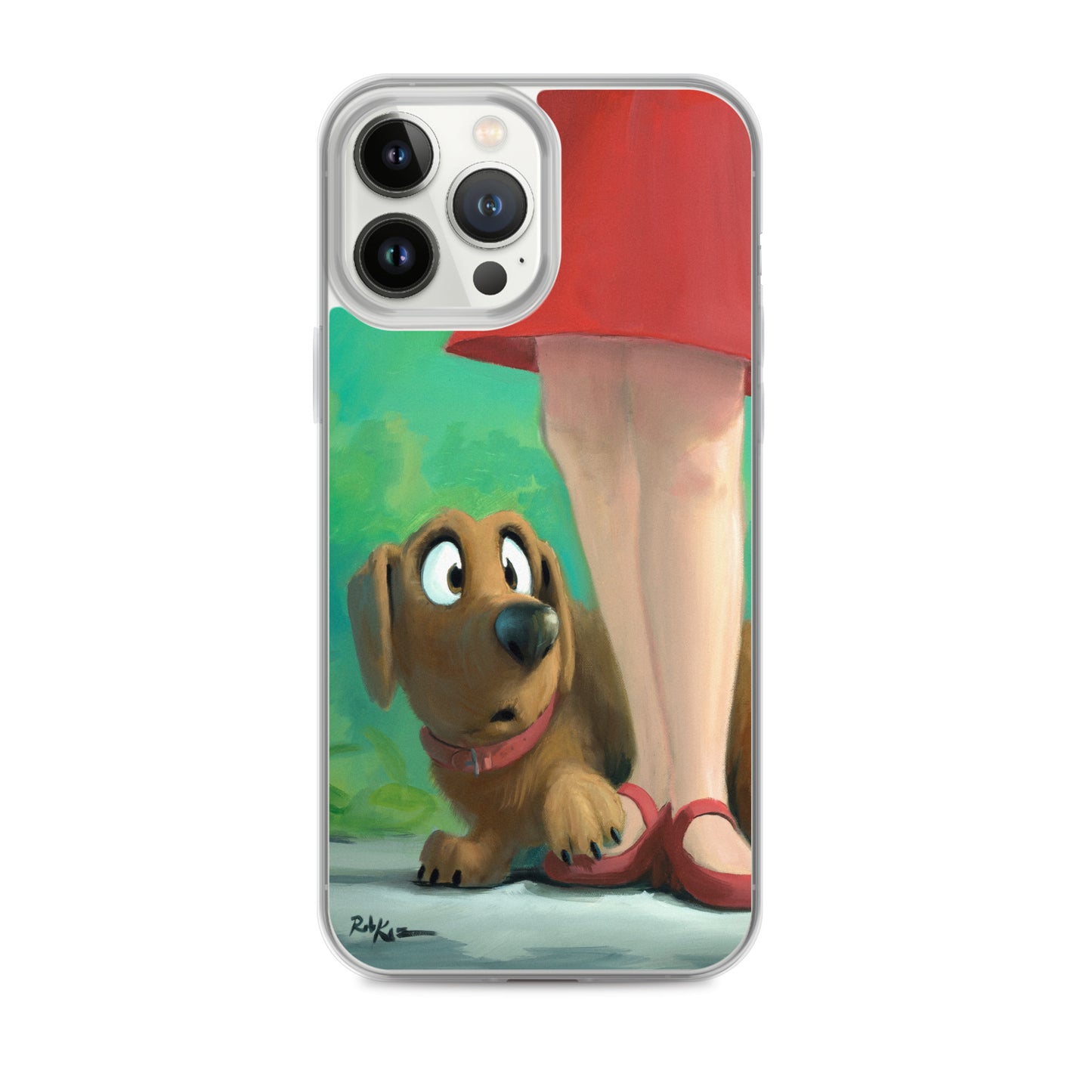 iPhone case featuring Brave Little Boy by Rob Kaz