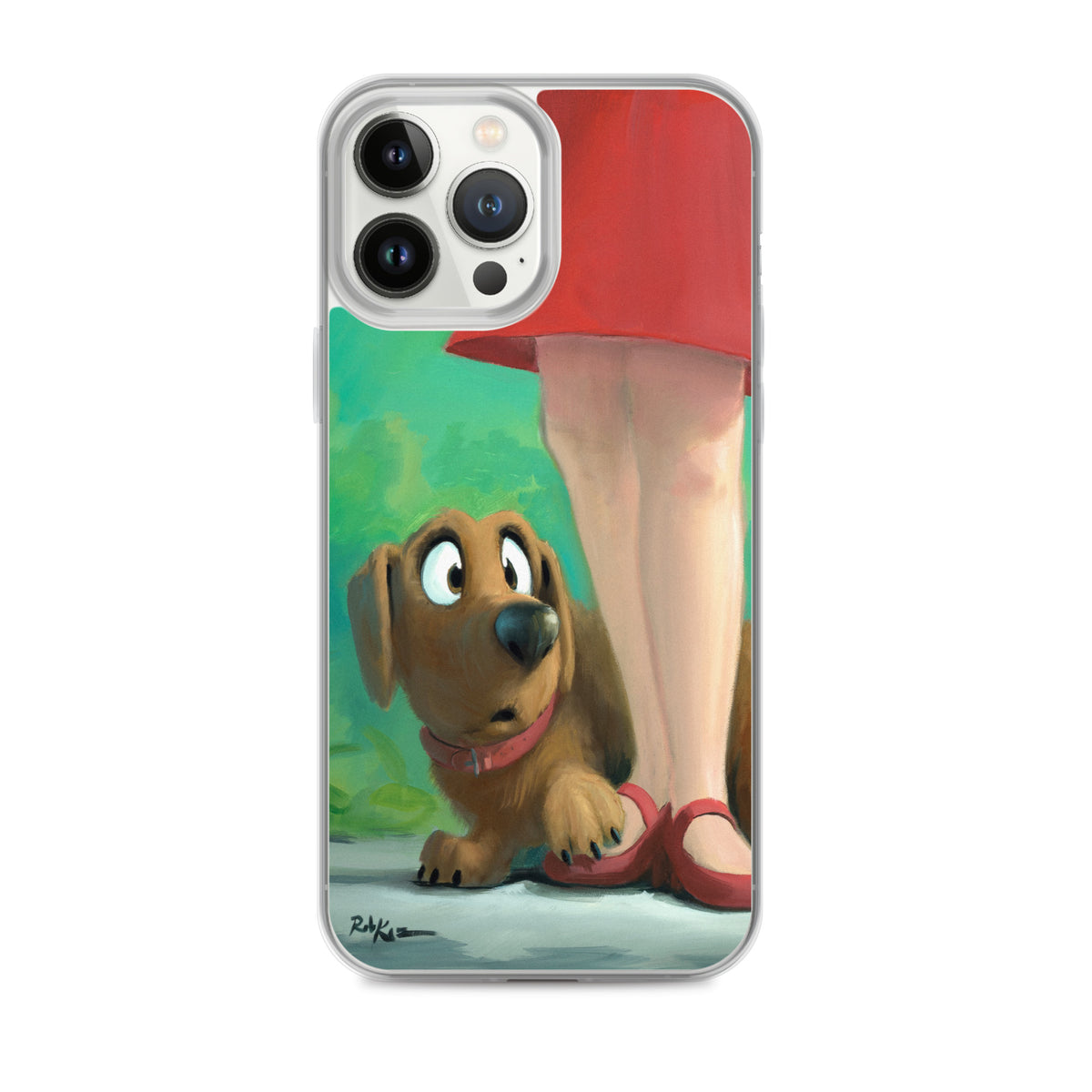 iPhone case featuring Brave Little Boy by Rob Kaz