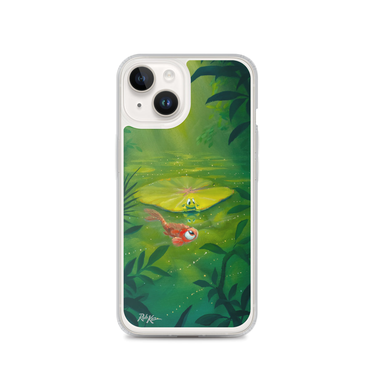 iPhone case featuring Red Koi by Rob Kaz