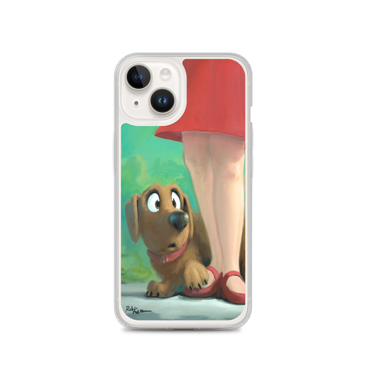 iPhone case featuring Brave Little Boy by Rob Kaz