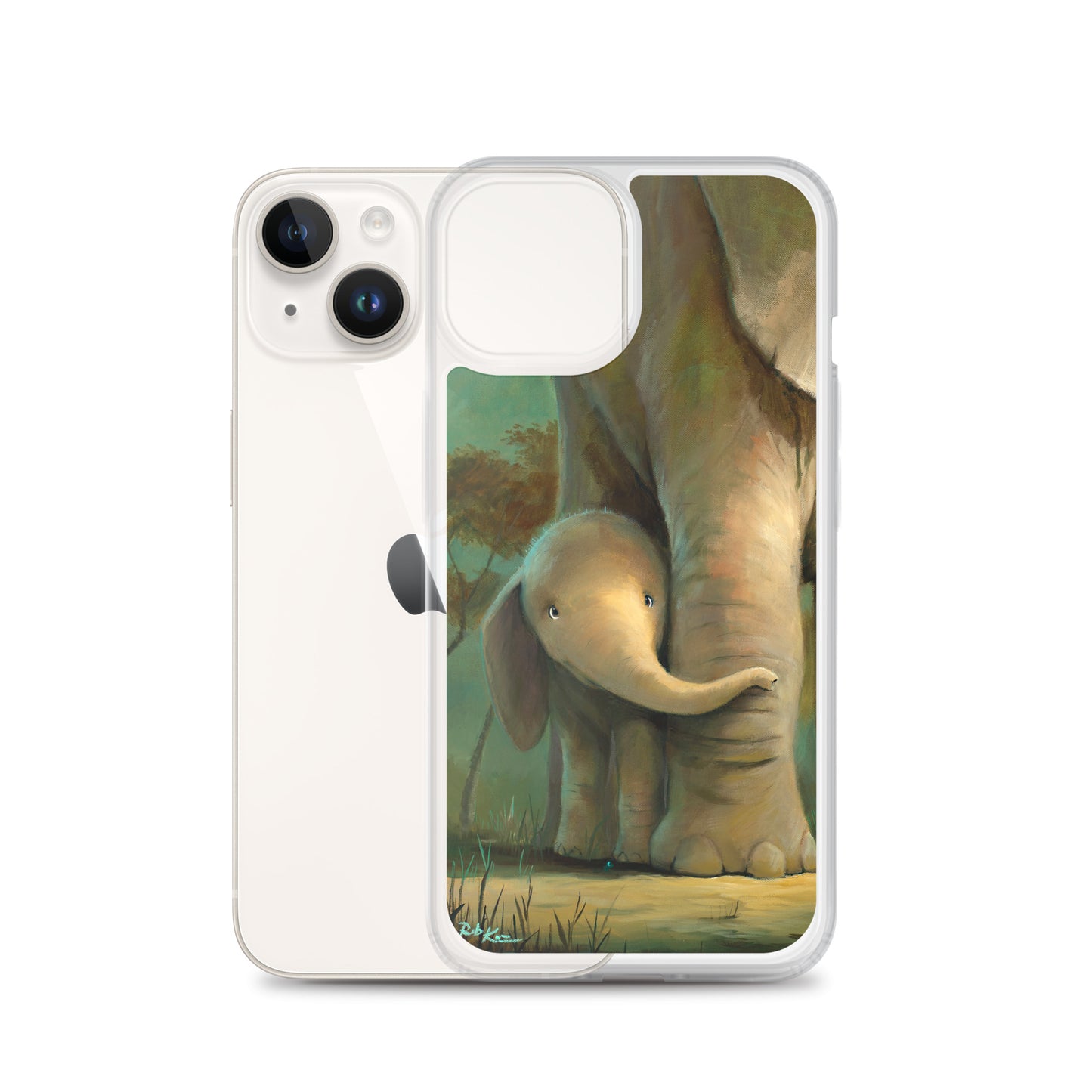 iPhone case featuring Keeping An Eye Out by Rob Kaz