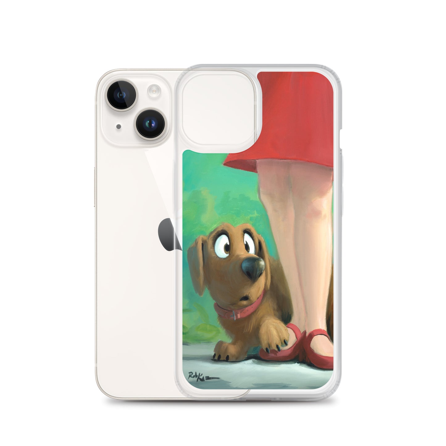 iPhone case featuring Brave Little Boy by Rob Kaz