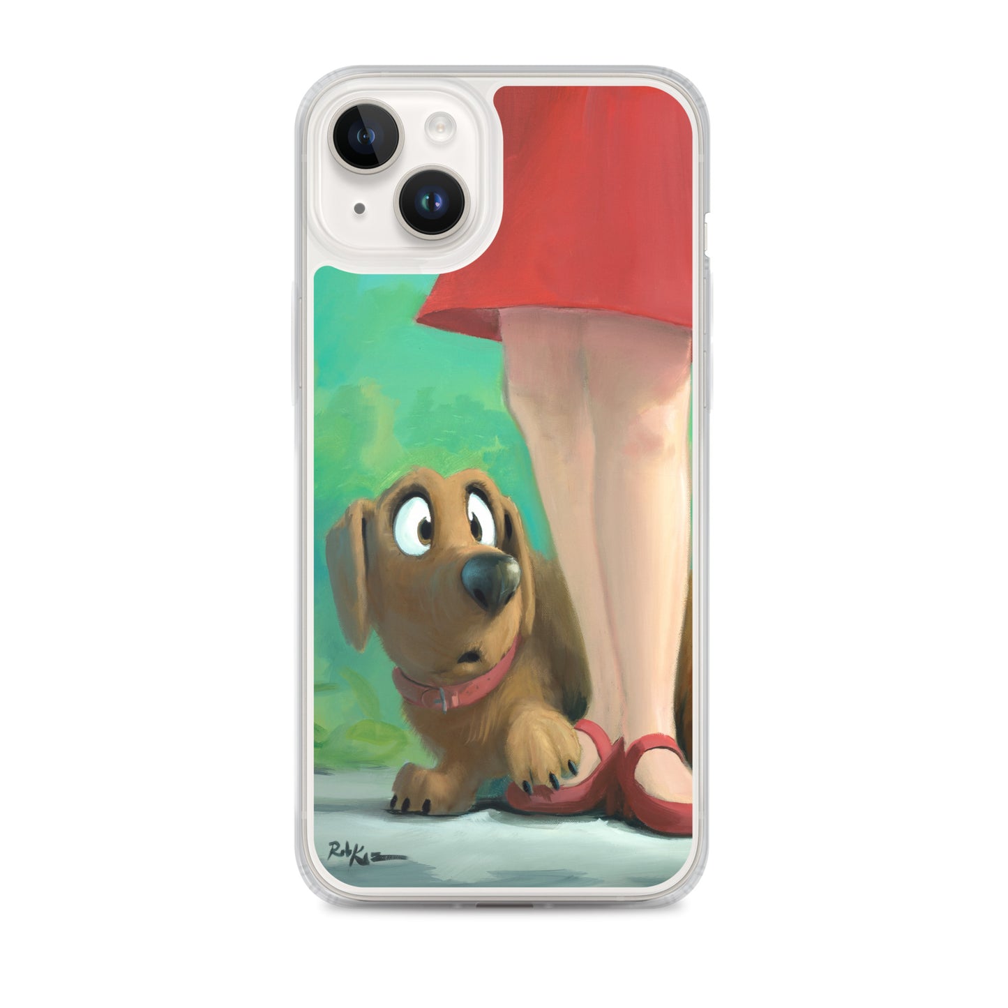 iPhone case featuring Brave Little Boy by Rob Kaz