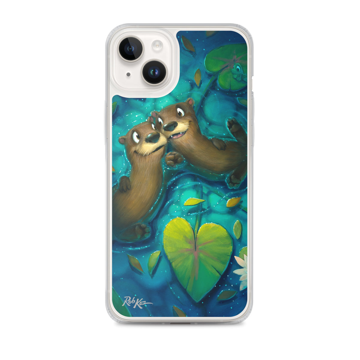iPhone case featuring Significant Otter by Rob Kaz