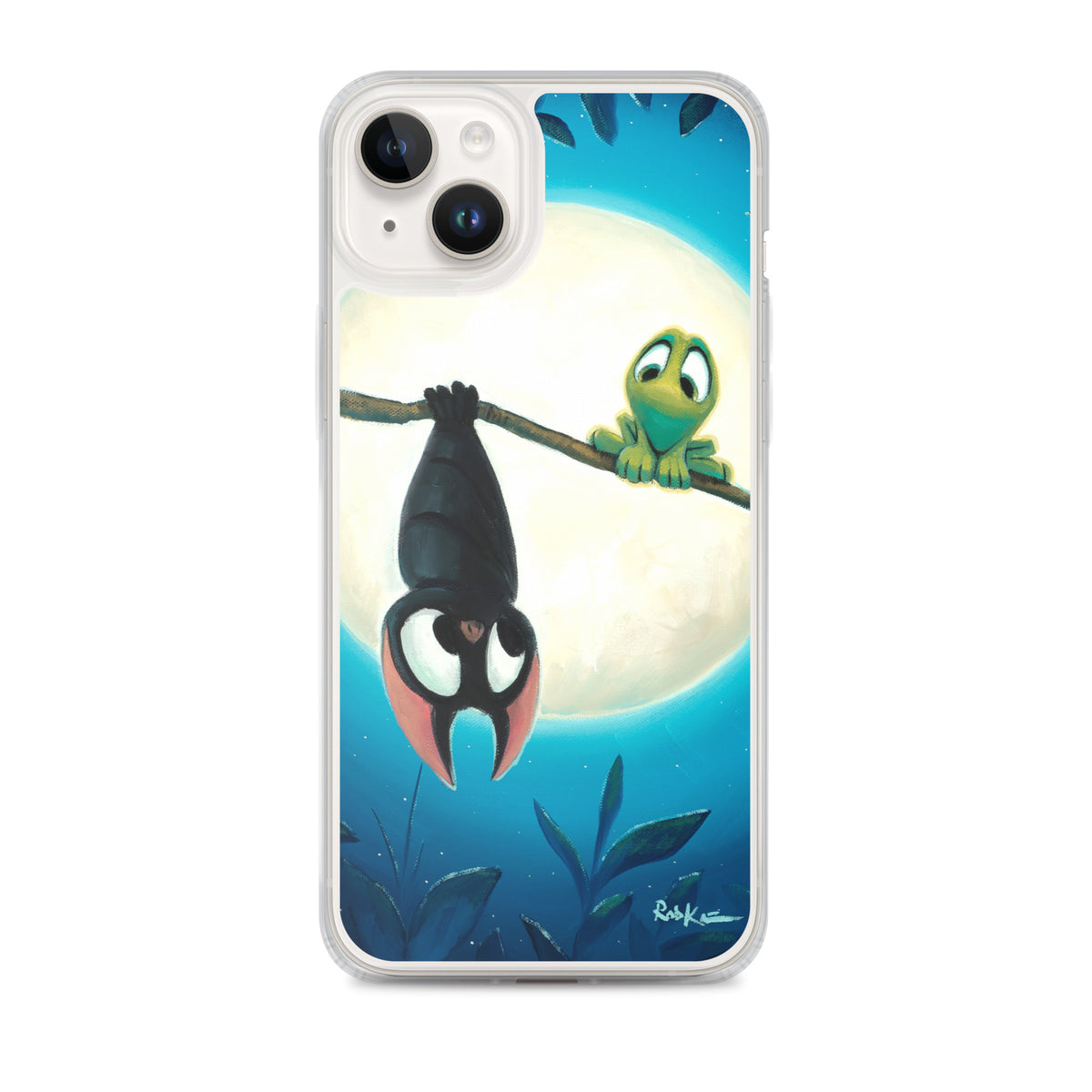 iPhone case featuring Hanging Out by Rob Kaz