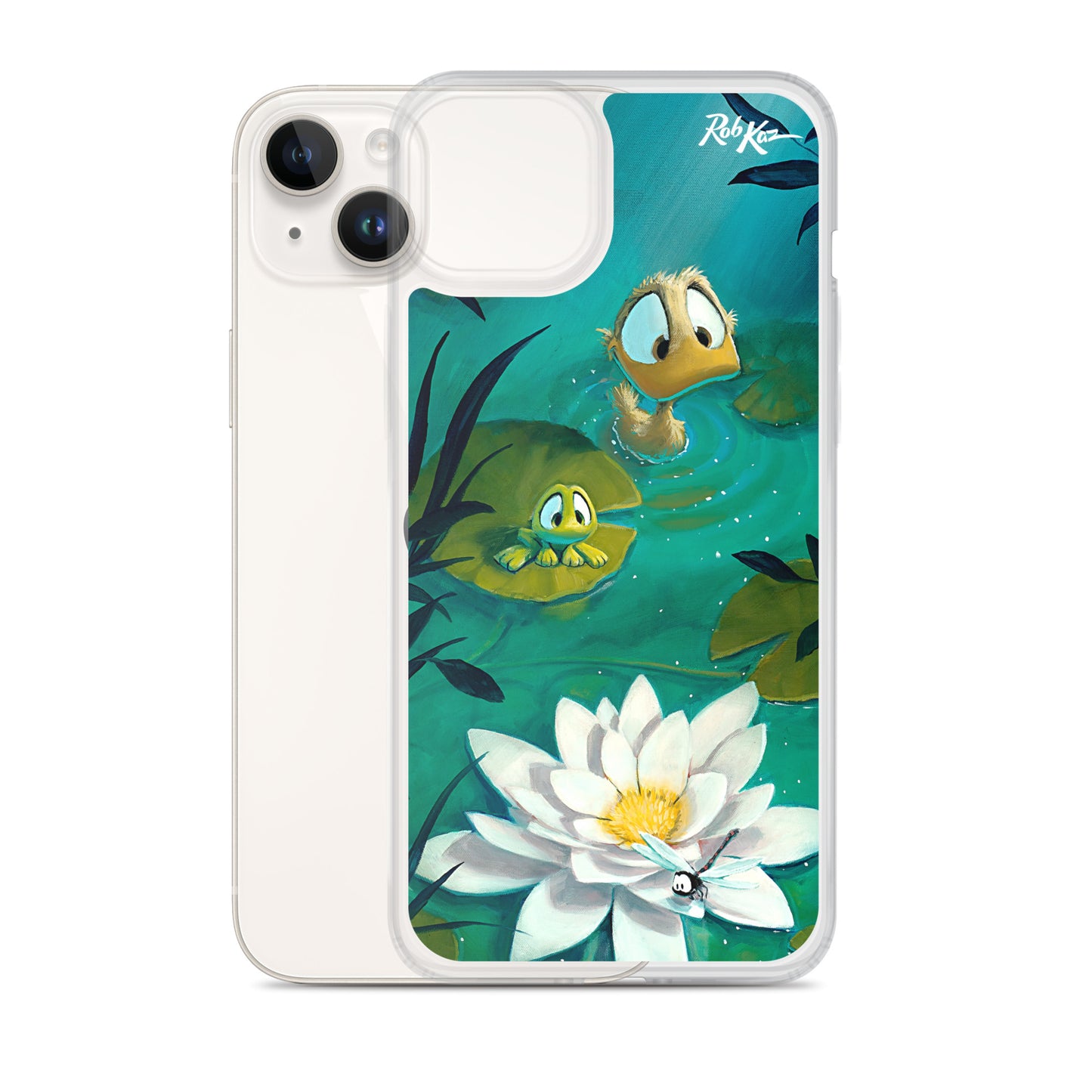 iPhone case featuring Looking For Lily by Rob Kaz