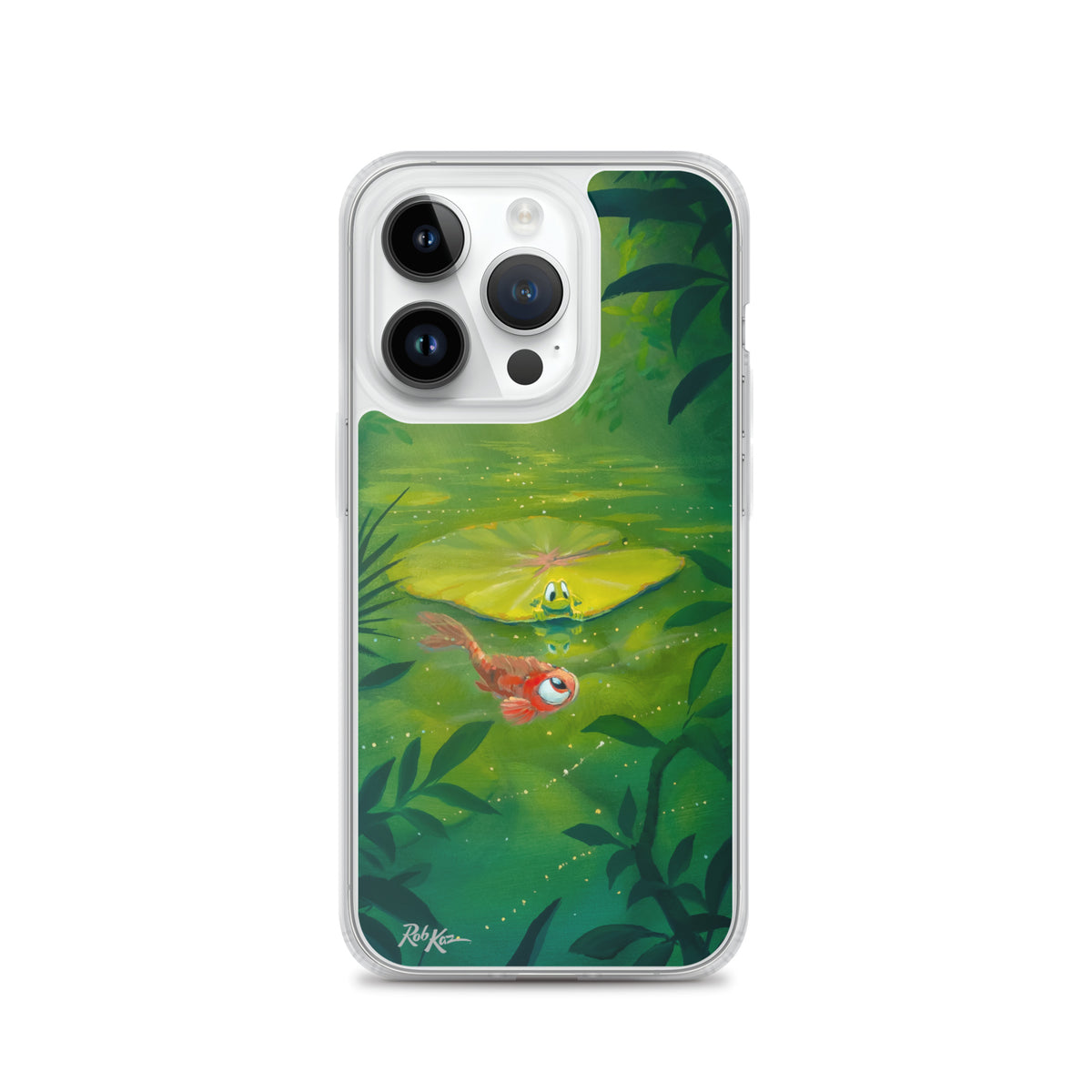 iPhone case featuring Red Koi by Rob Kaz