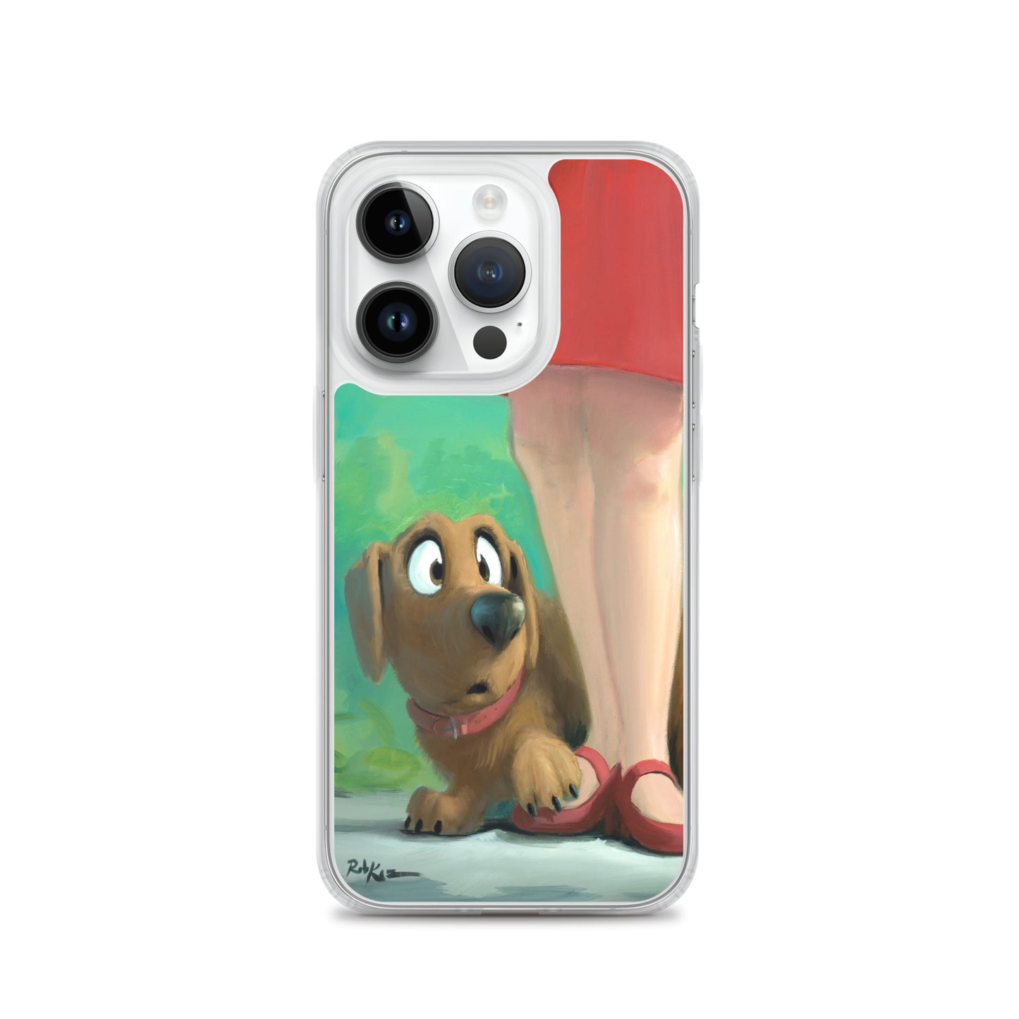 iPhone case featuring Brave Little Boy by Rob Kaz