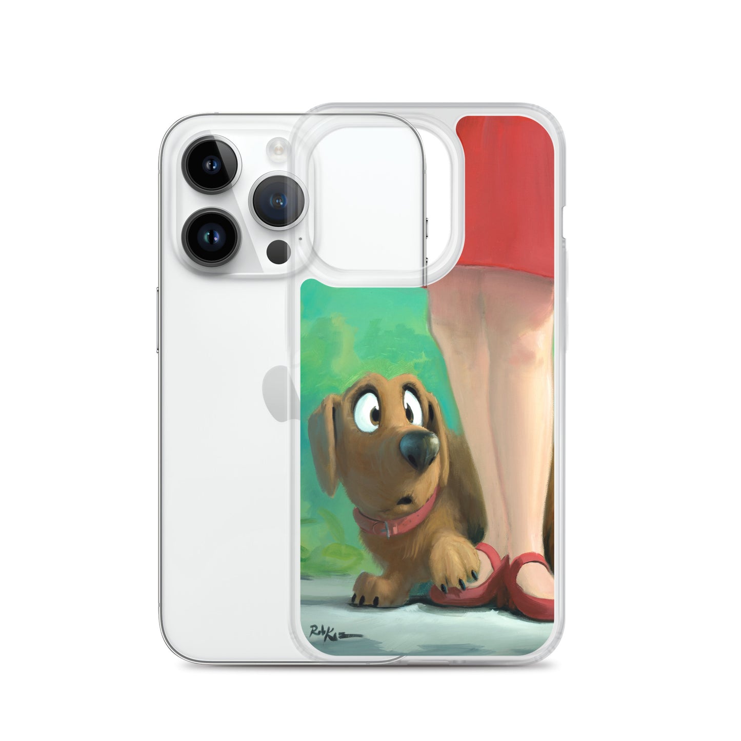 iPhone case featuring Brave Little Boy by Rob Kaz