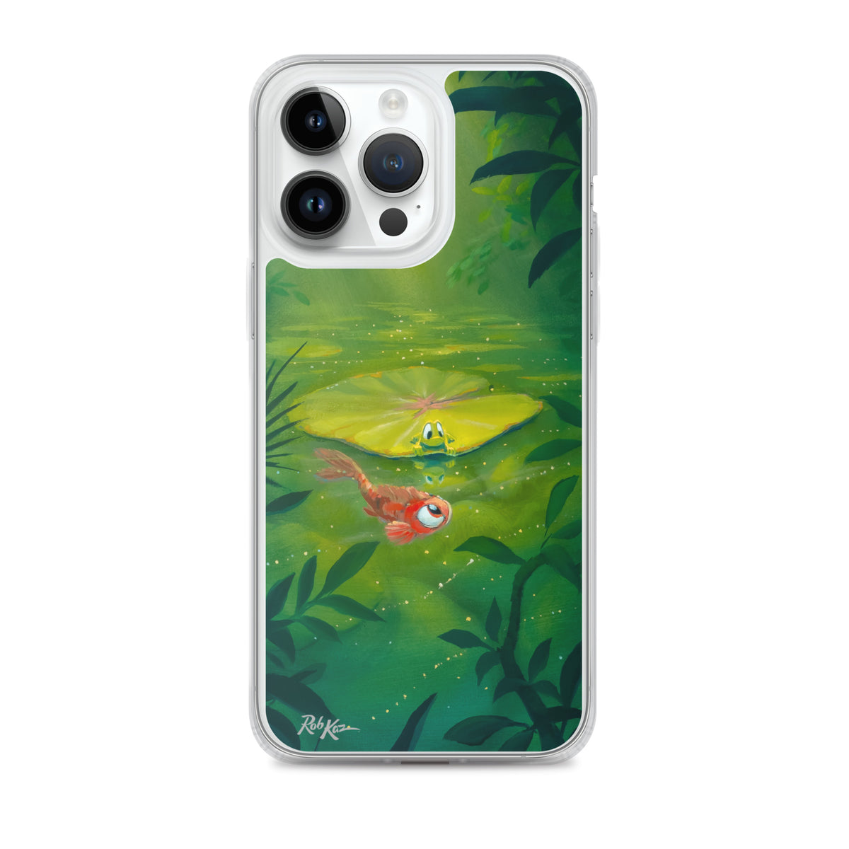 iPhone case featuring Red Koi by Rob Kaz