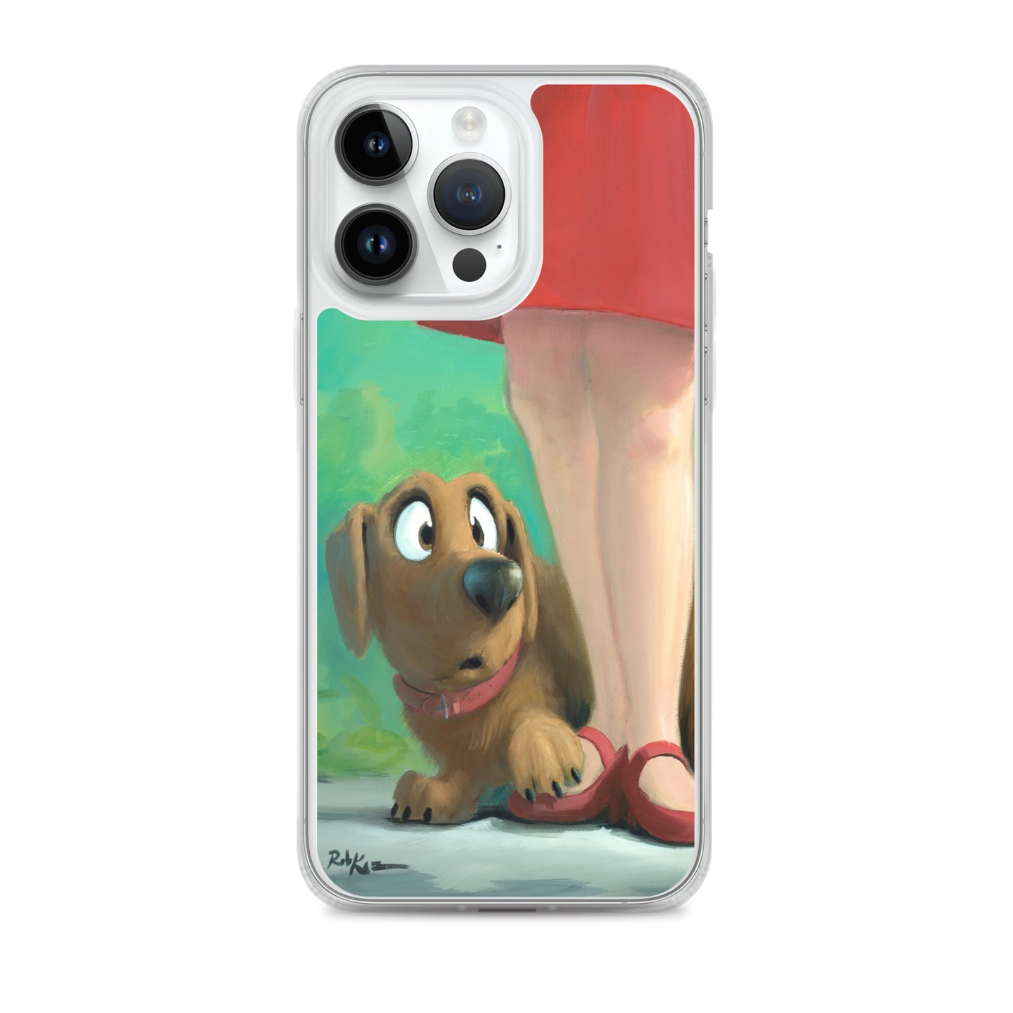 iPhone case featuring Brave Little Boy by Rob Kaz