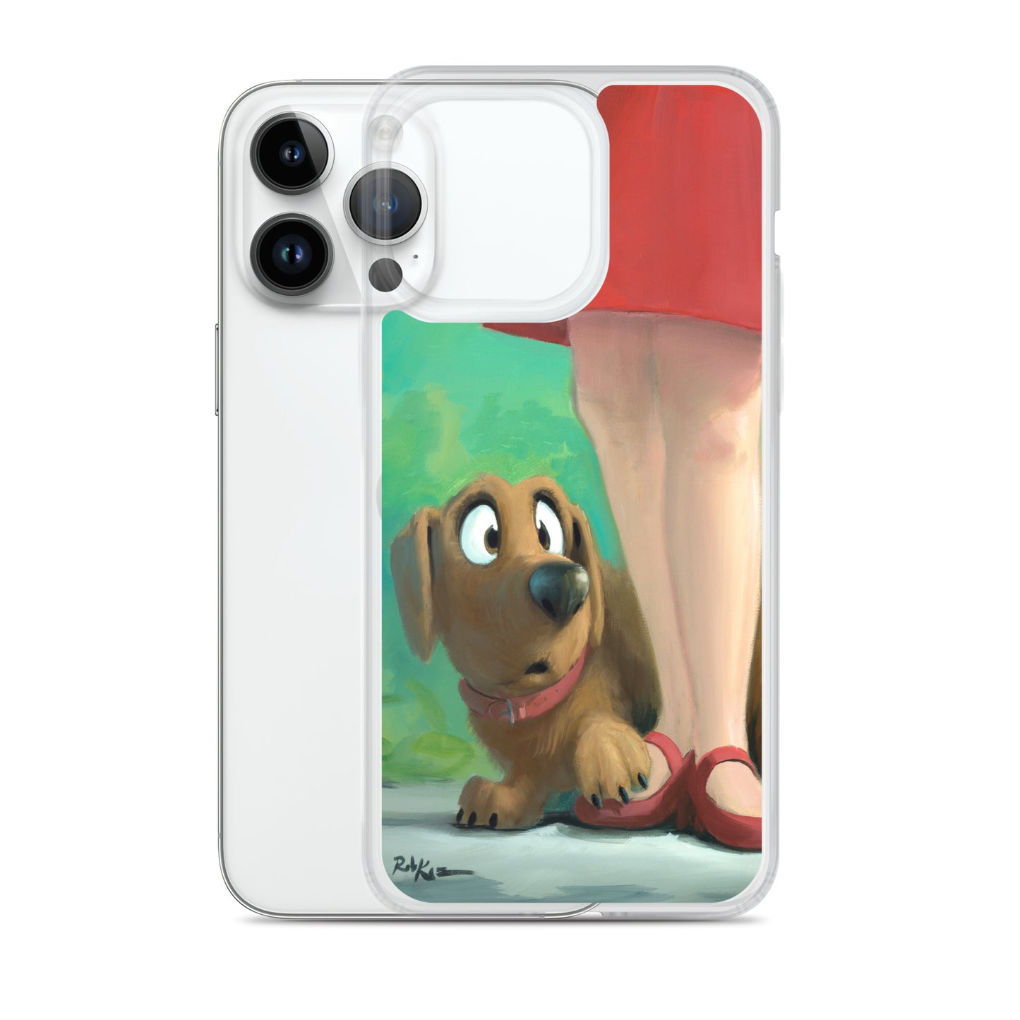 iPhone case featuring Brave Little Boy by Rob Kaz