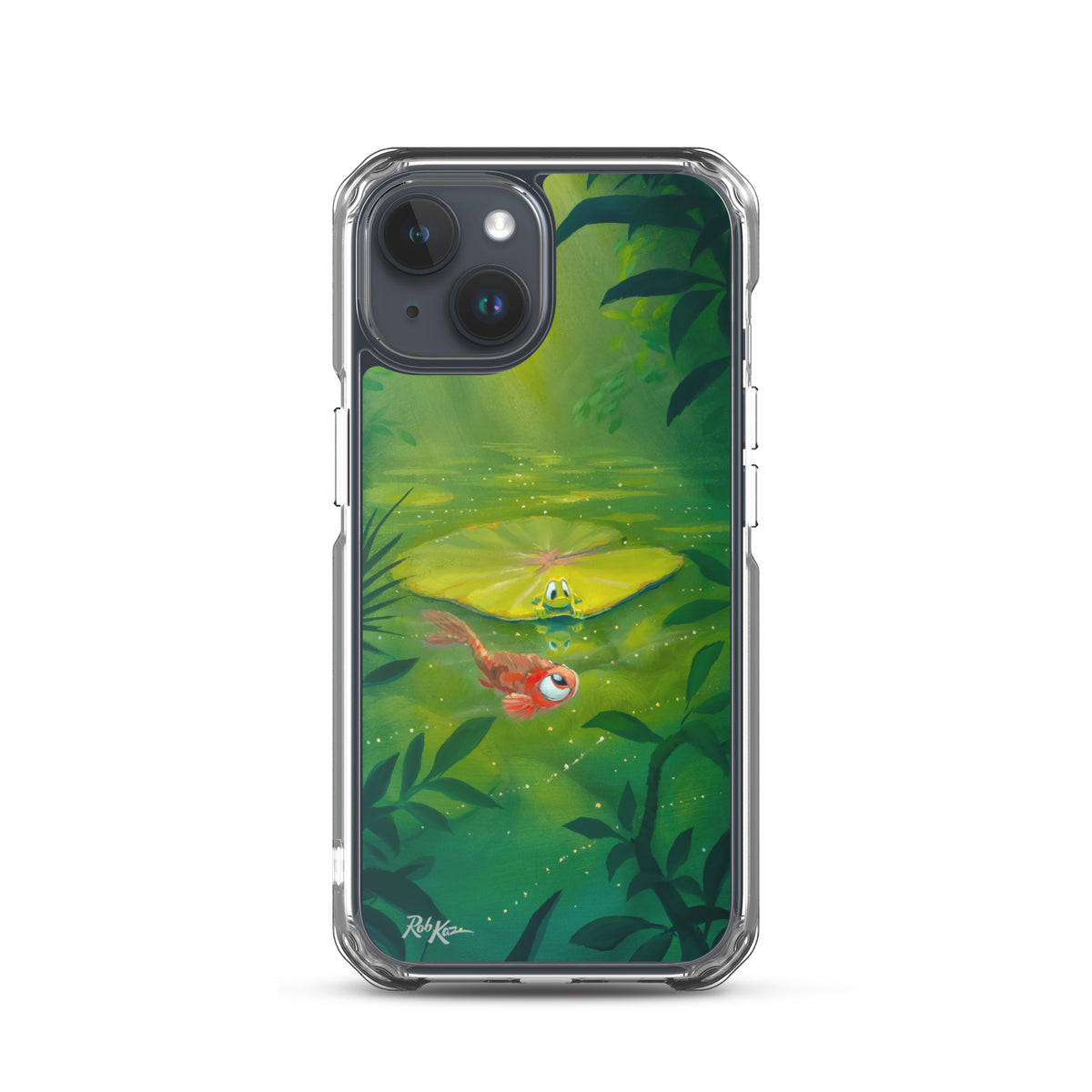 iPhone case featuring Red Koi by Rob Kaz