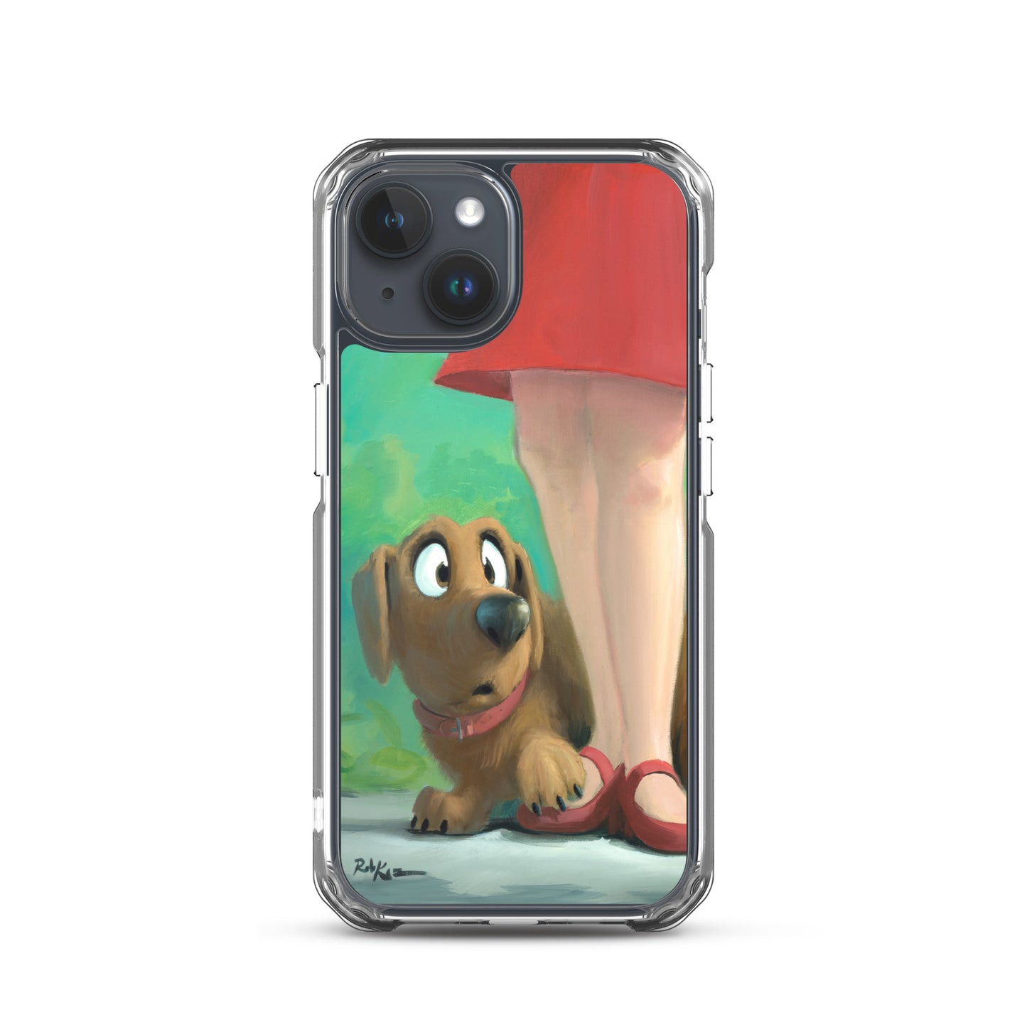 iPhone case featuring Brave Little Boy by Rob Kaz