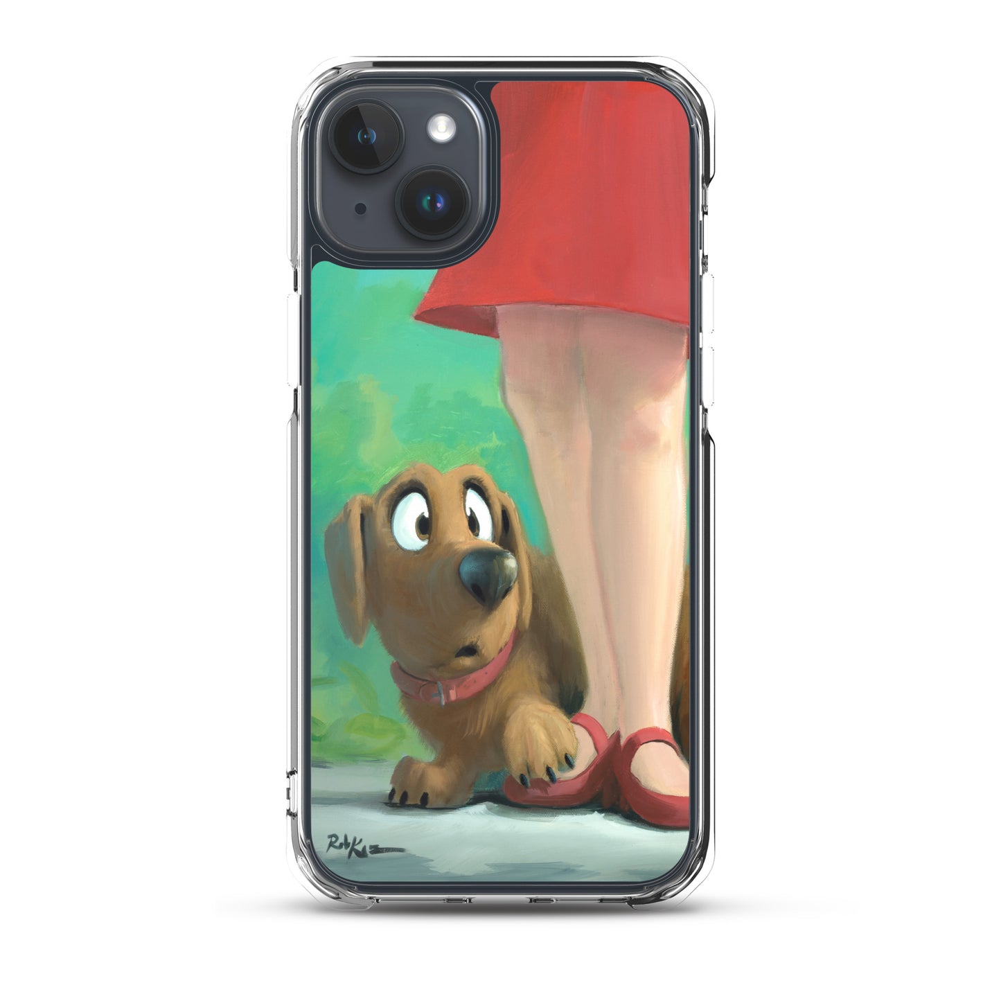 iPhone case featuring Brave Little Boy by Rob Kaz