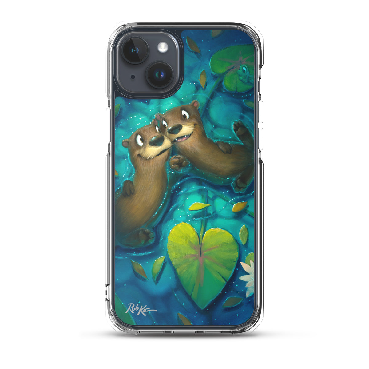 iPhone case featuring Significant Otter by Rob Kaz