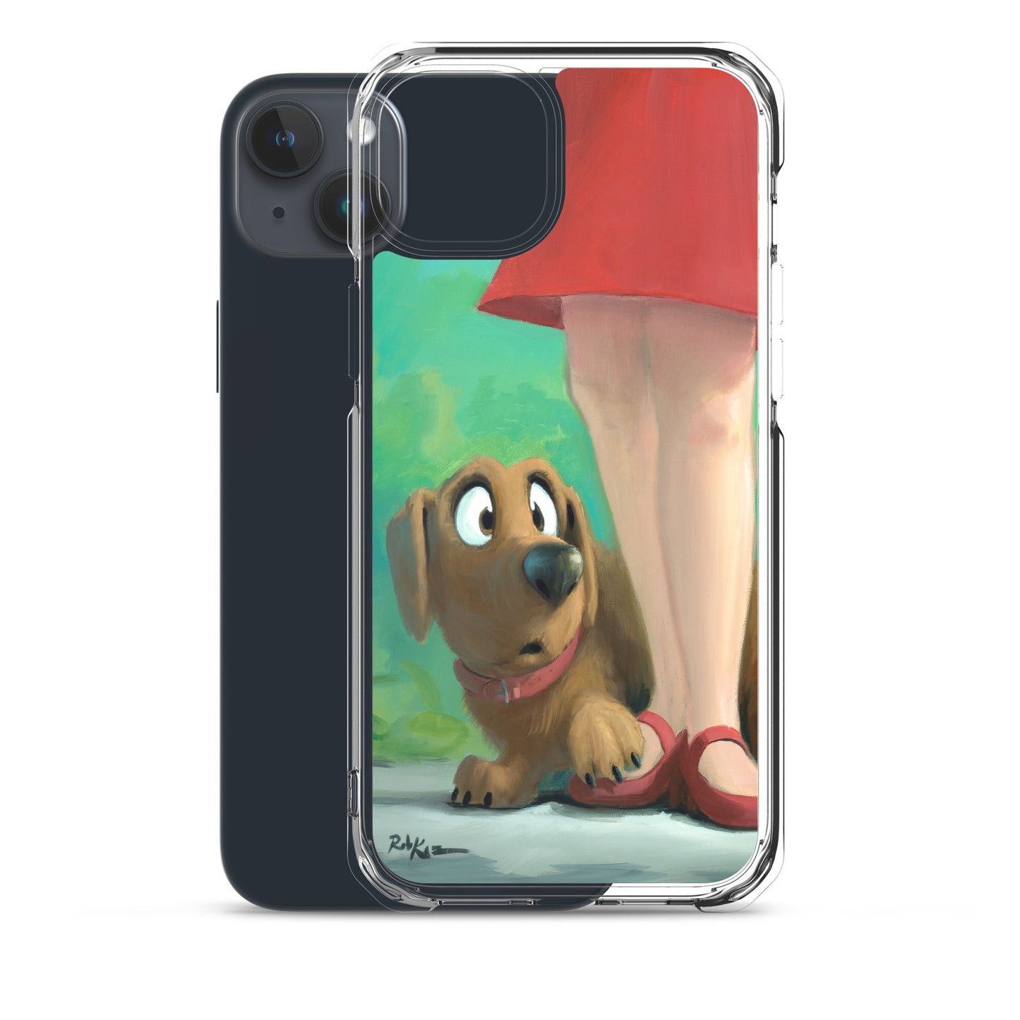 iPhone case featuring Brave Little Boy by Rob Kaz