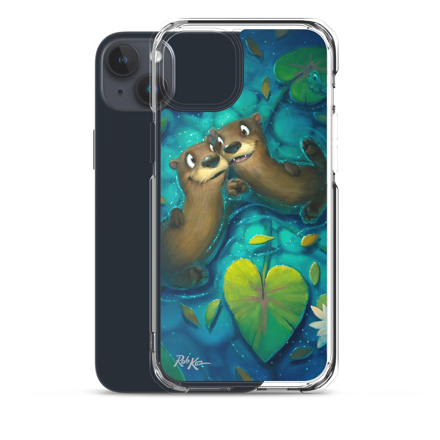iPhone case featuring Significant Otter by Rob Kaz