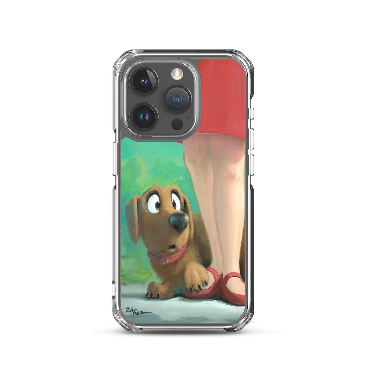 iPhone case featuring Brave Little Boy by Rob Kaz