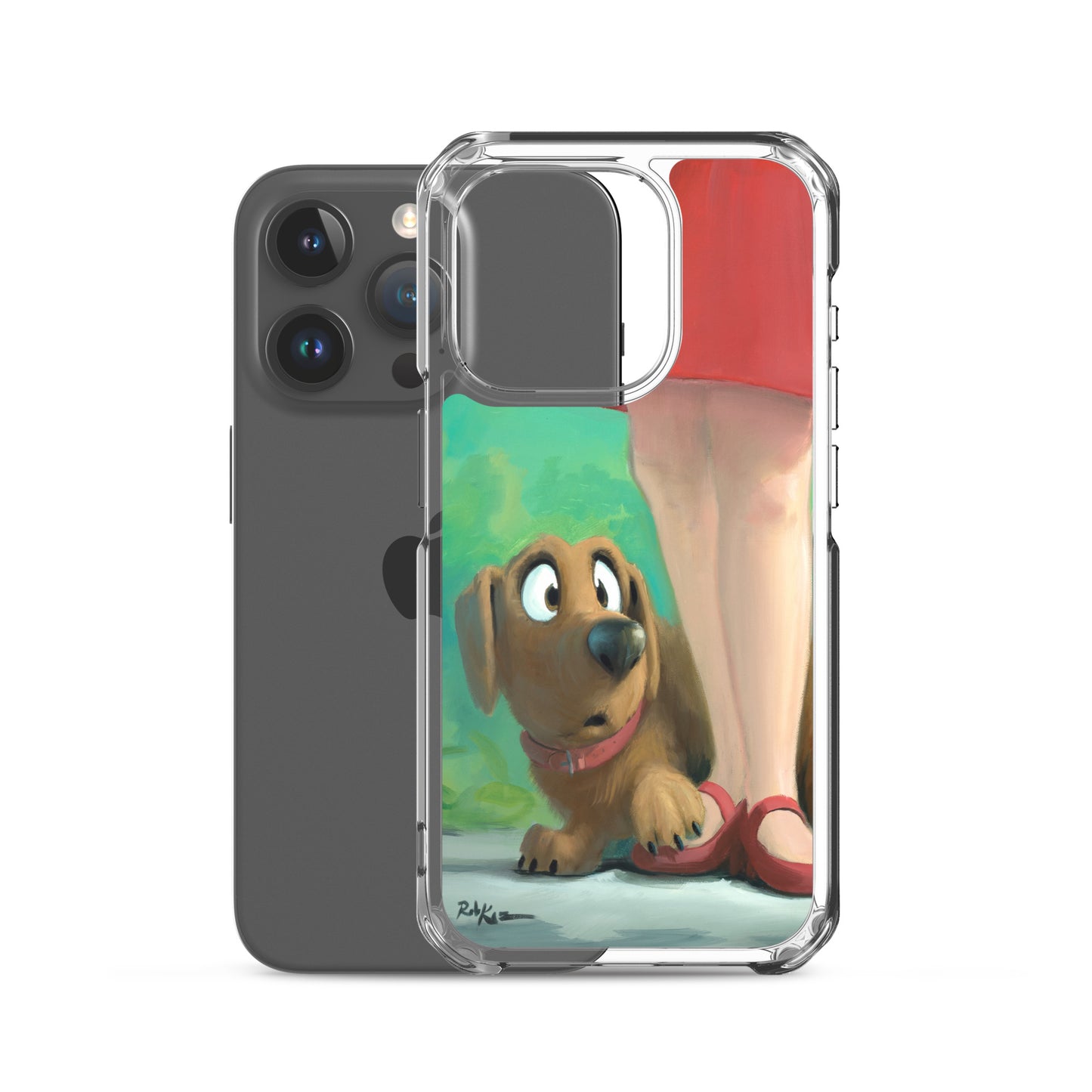 iPhone case featuring Brave Little Boy by Rob Kaz
