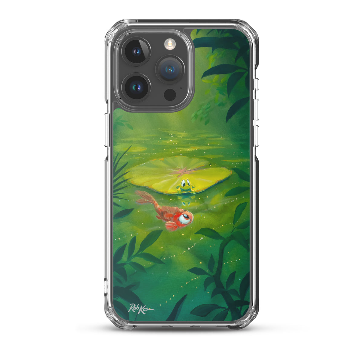 iPhone case featuring Red Koi by Rob Kaz