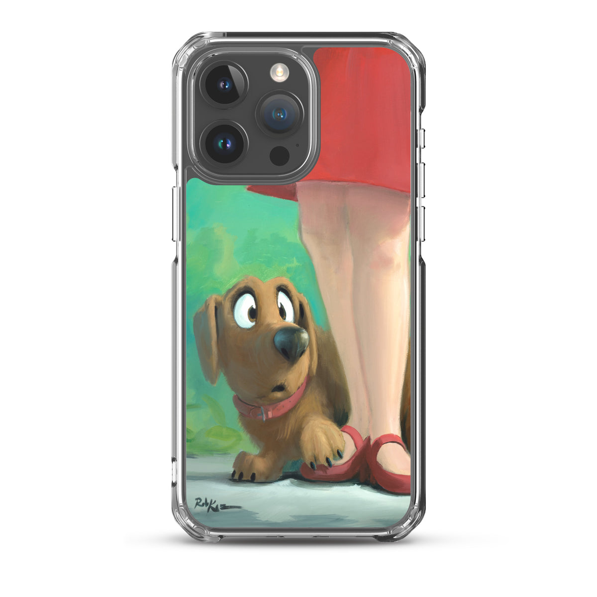 iPhone case featuring Brave Little Boy by Rob Kaz
