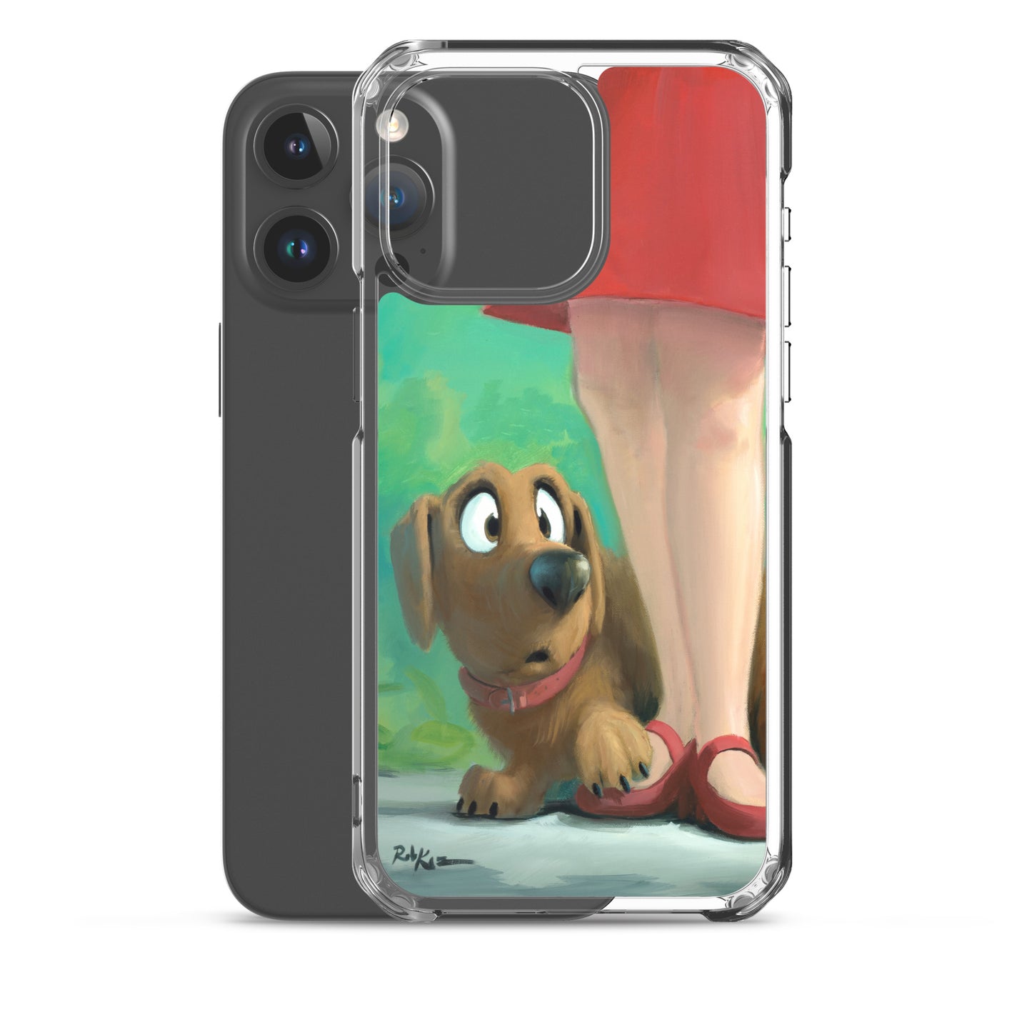 iPhone case featuring Brave Little Boy by Rob Kaz