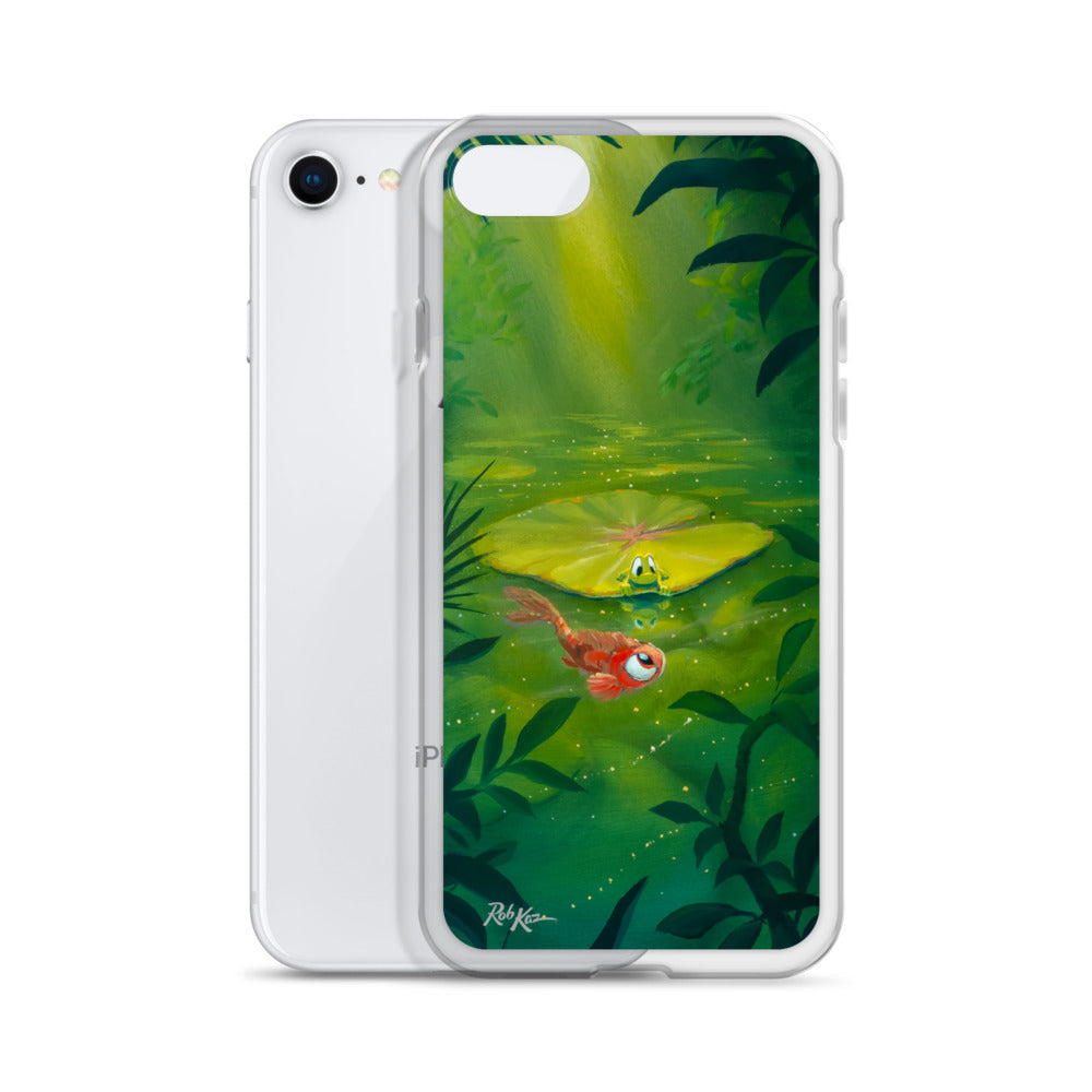 iPhone case featuring Red Koi by Rob Kaz