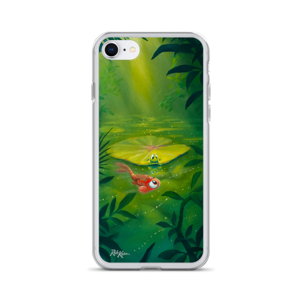 iPhone case featuring Red Koi by Rob Kaz