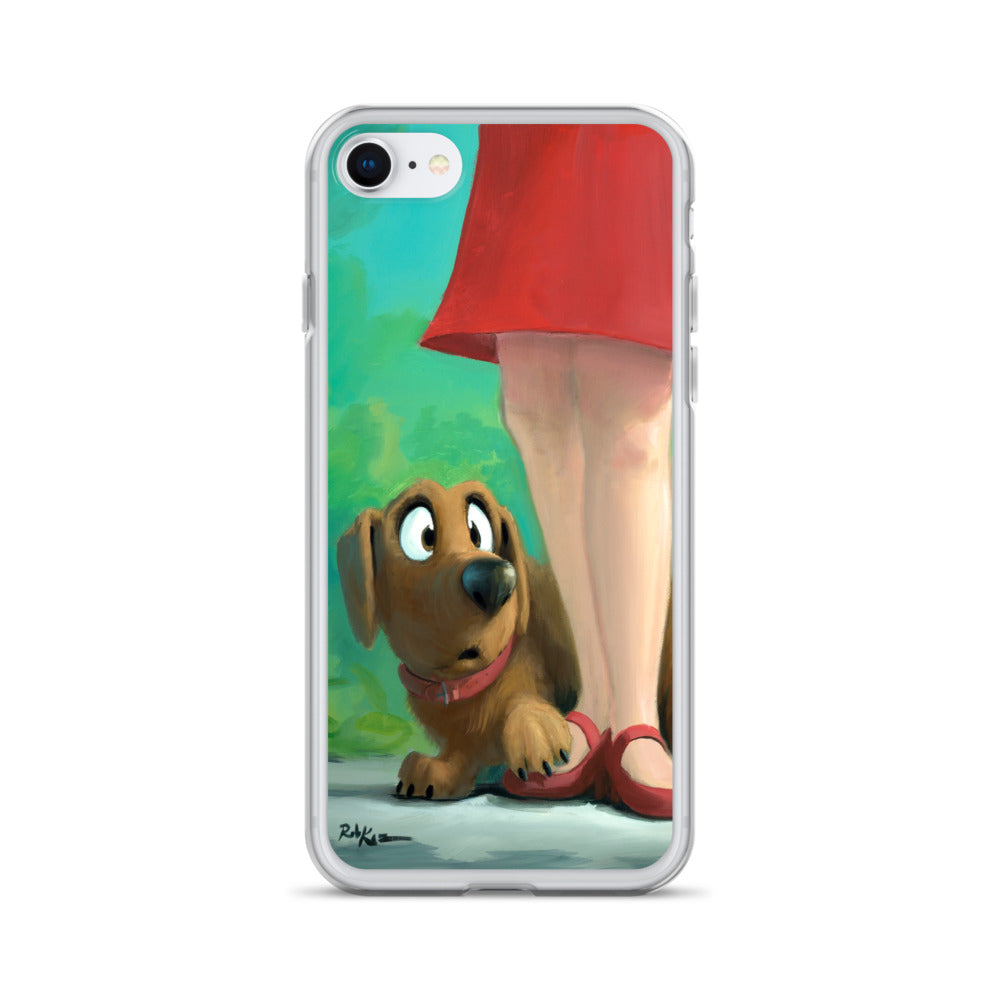 iPhone case featuring Brave Little Boy by Rob Kaz