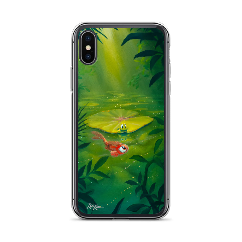 iPhone case featuring Red Koi by Rob Kaz