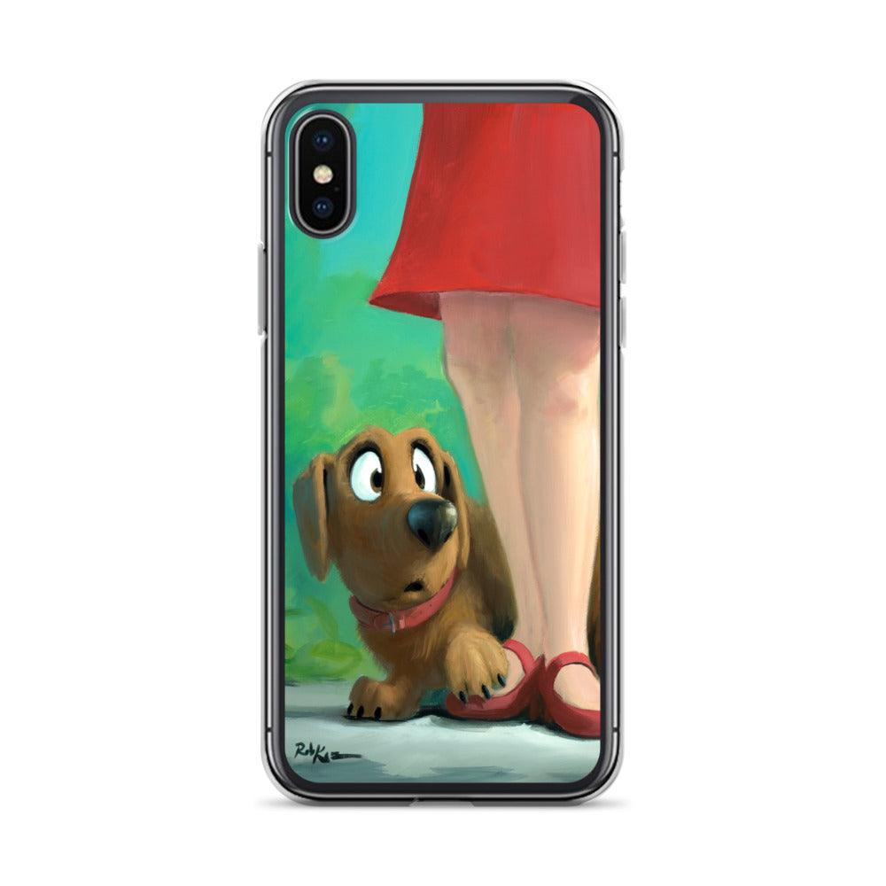 iPhone case featuring Brave Little Boy by Rob Kaz