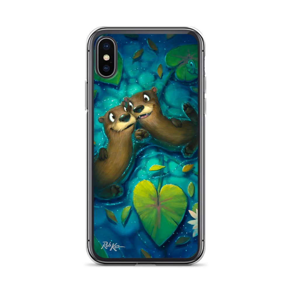 iPhone case featuring Significant Otter by Rob Kaz