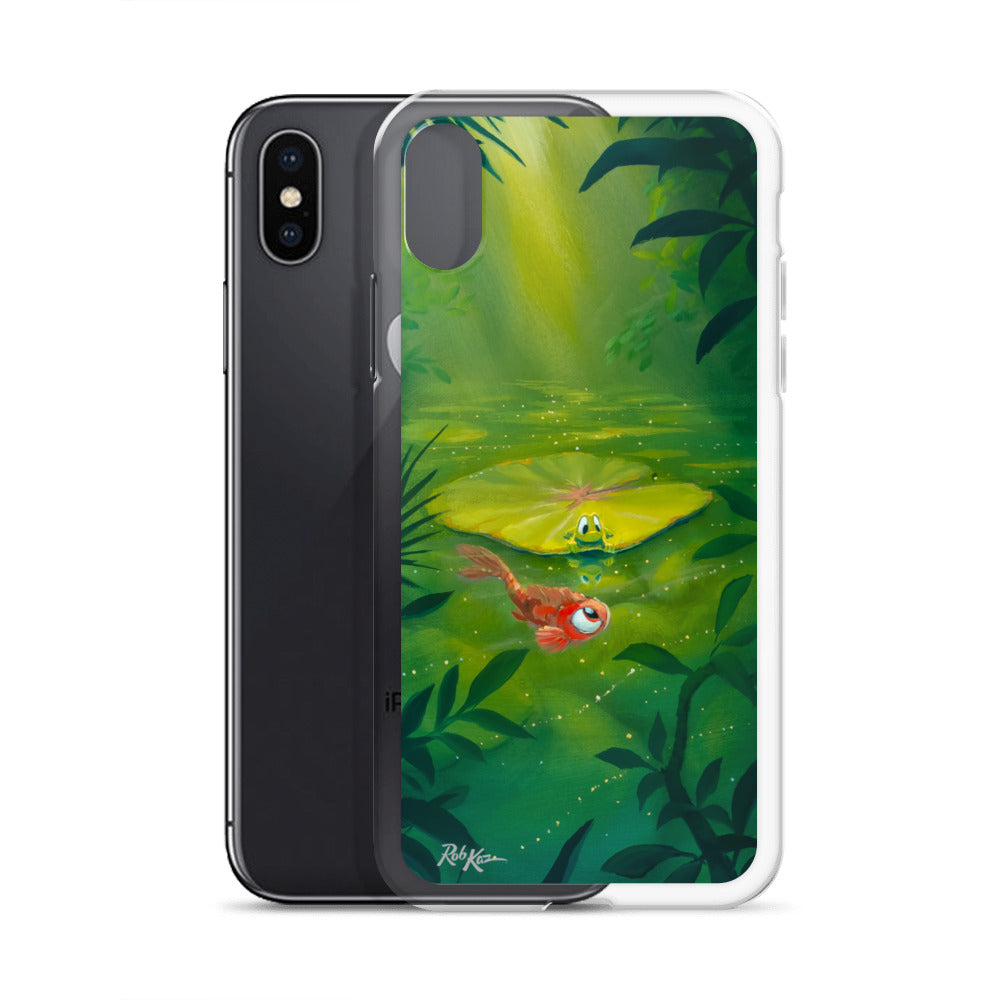 iPhone case featuring Red Koi by Rob Kaz