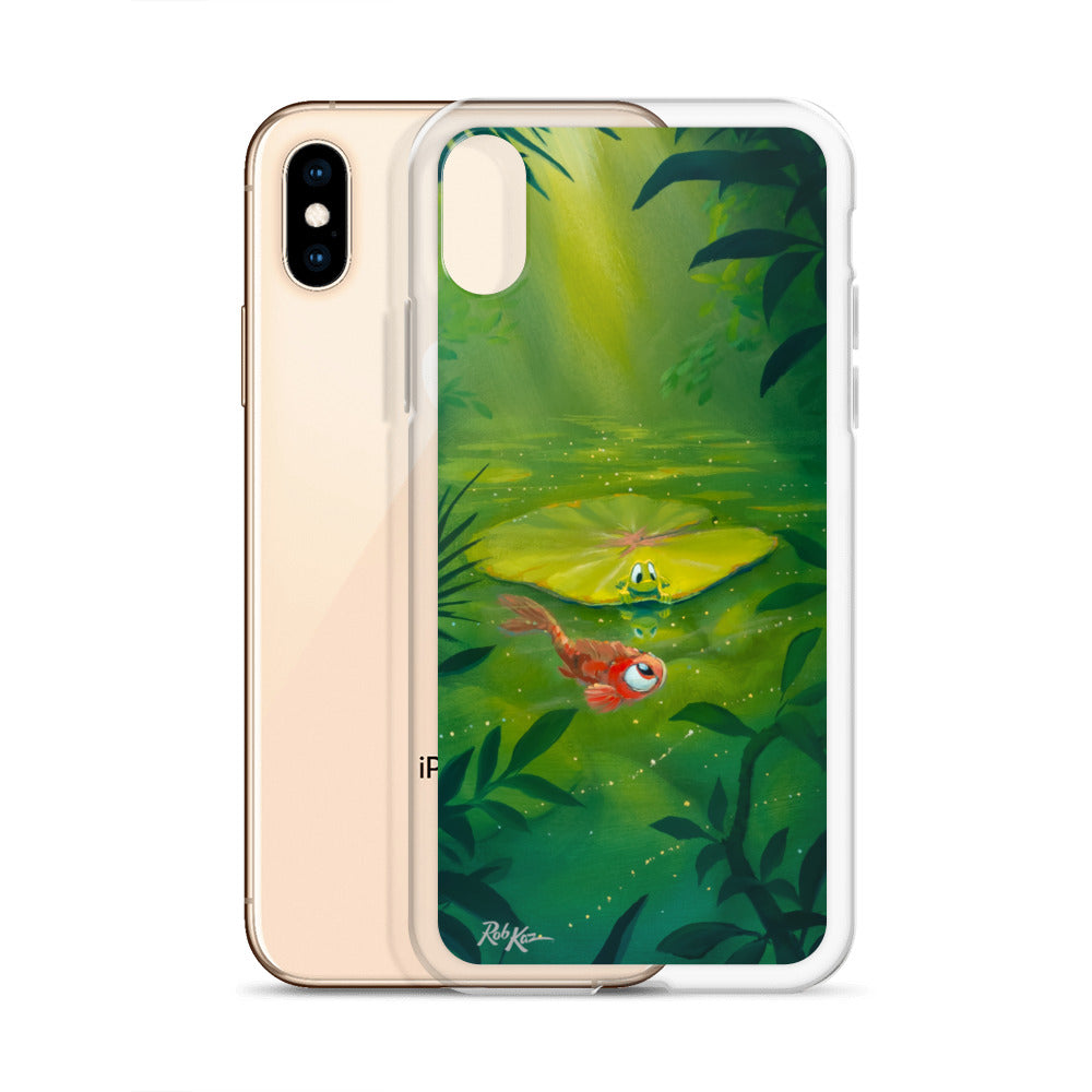 iPhone case featuring Red Koi by Rob Kaz