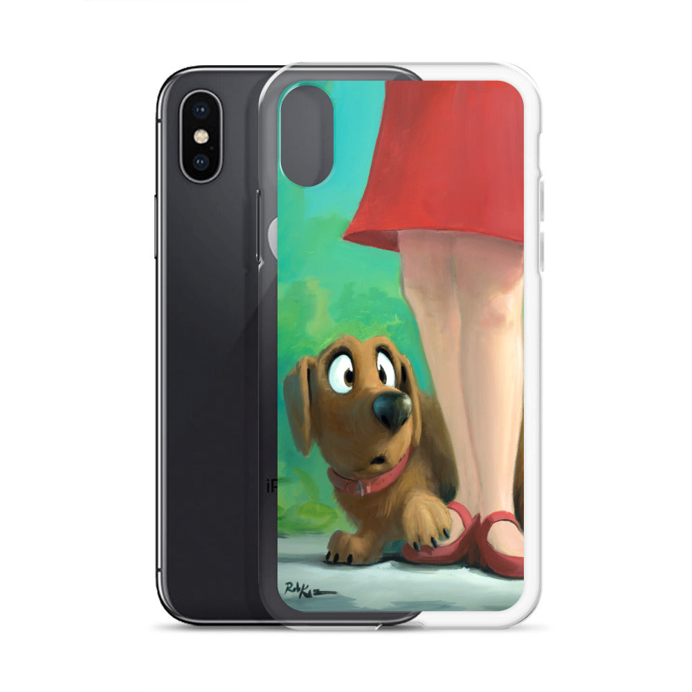 iPhone case featuring Brave Little Boy by Rob Kaz
