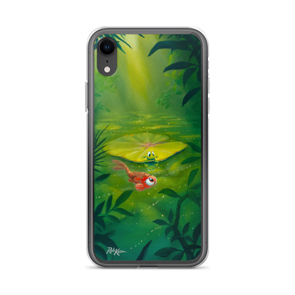 iPhone case featuring Red Koi by Rob Kaz