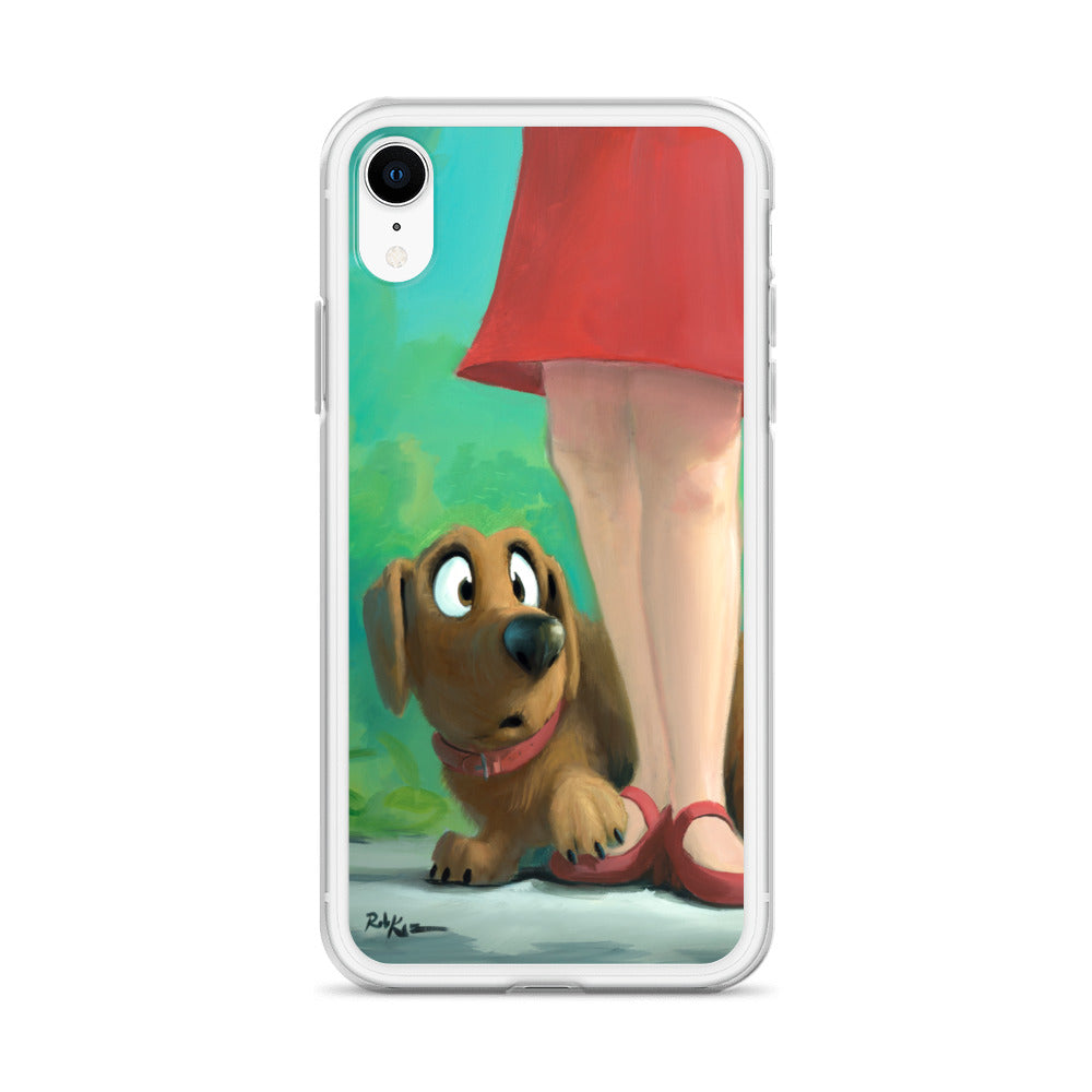 iPhone case featuring Brave Little Boy by Rob Kaz