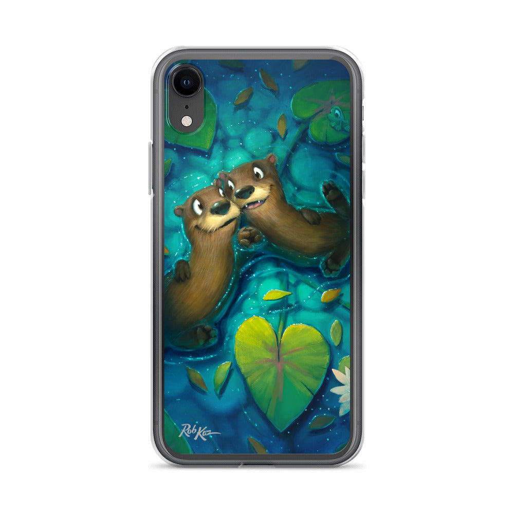 iPhone case featuring Significant Otter by Rob Kaz