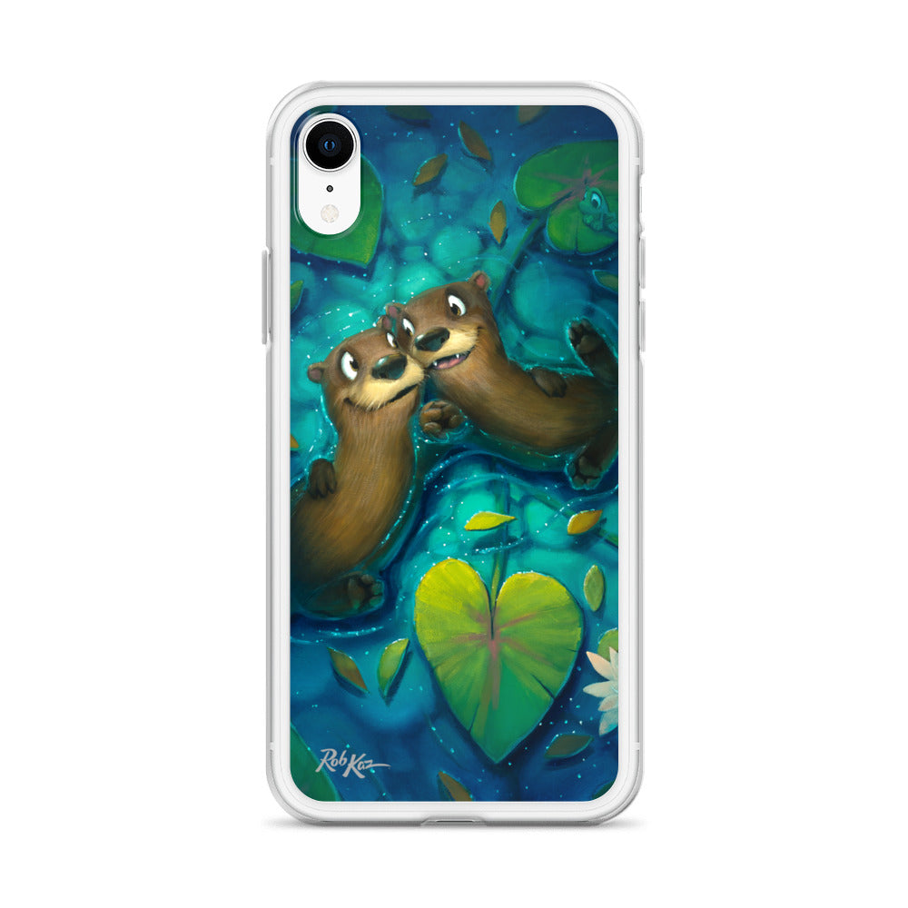 iPhone case featuring Significant Otter by Rob Kaz