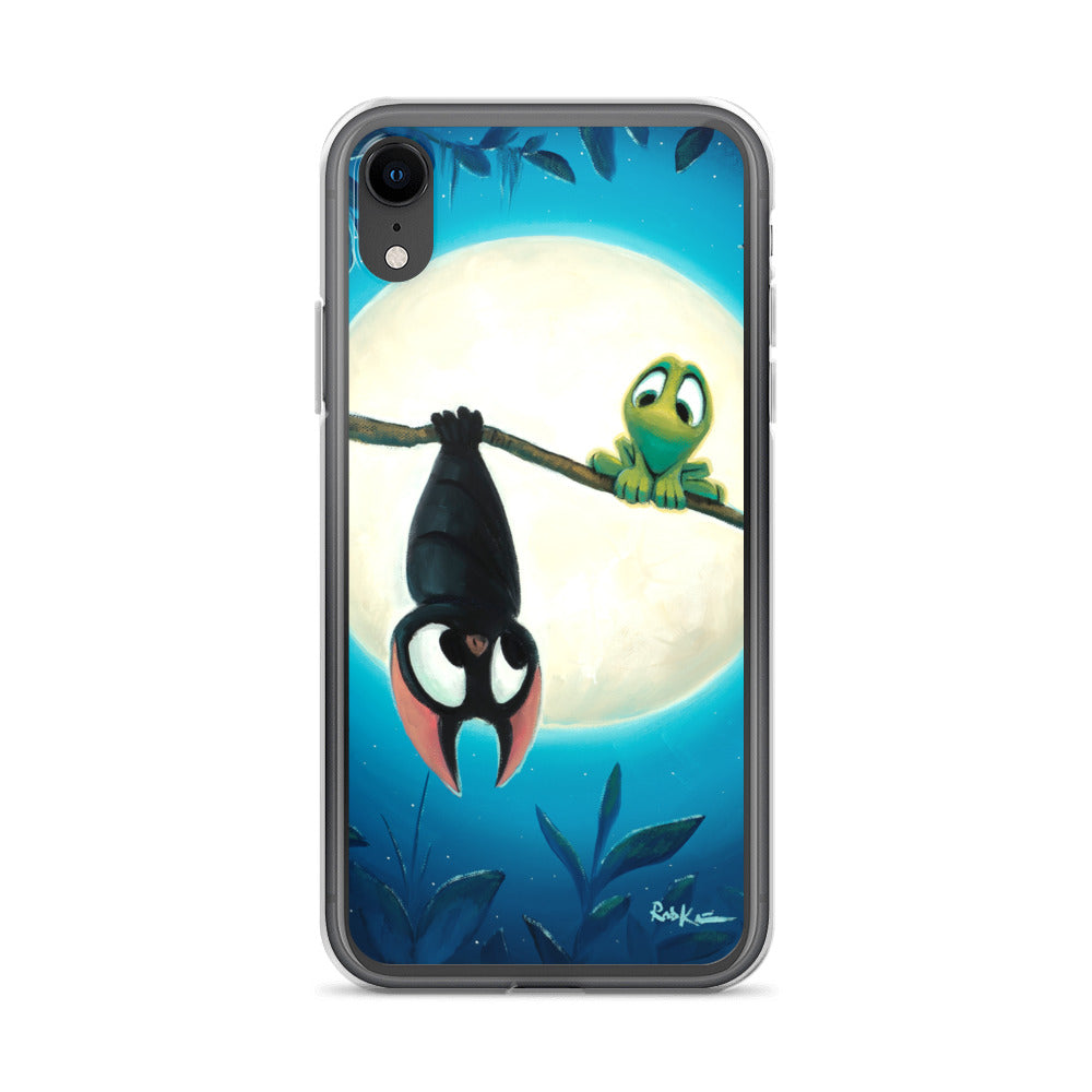iPhone case featuring Hanging Out by Rob Kaz