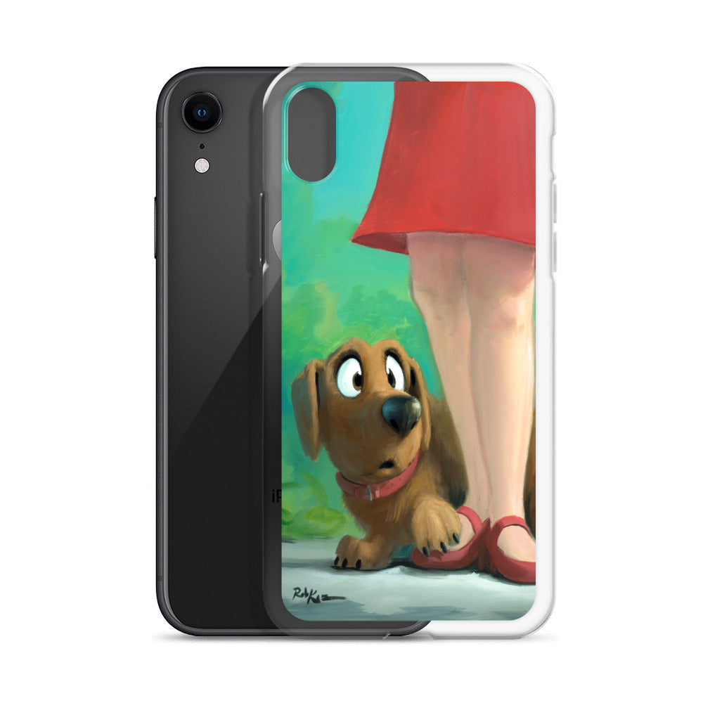 iPhone case featuring Brave Little Boy by Rob Kaz