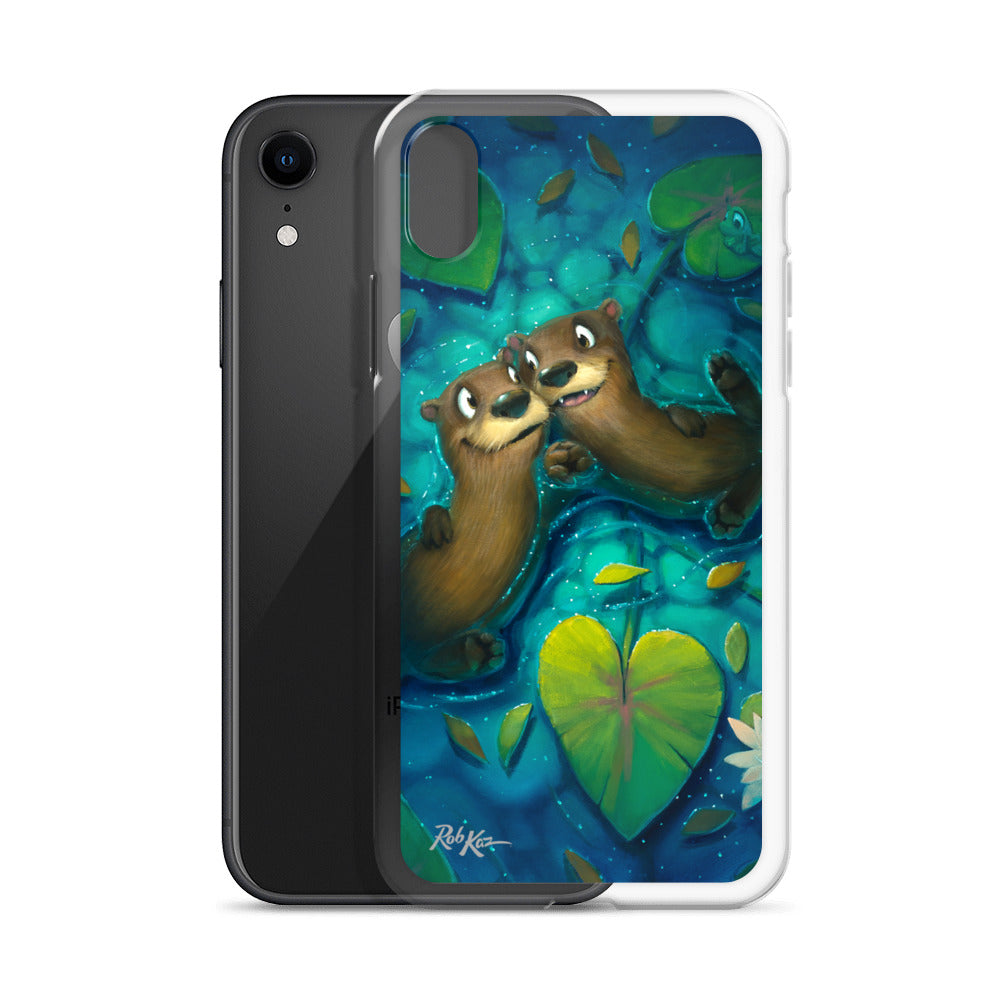 iPhone case featuring Significant Otter by Rob Kaz