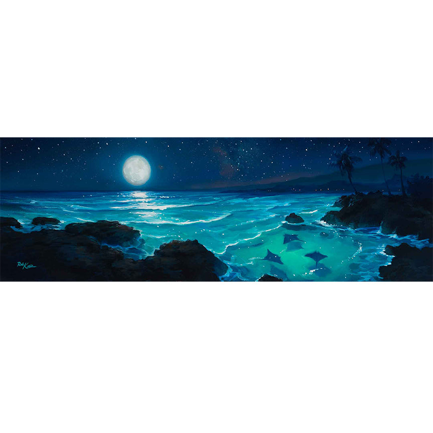 Ray Cove - Original Oil Painting - 10x30